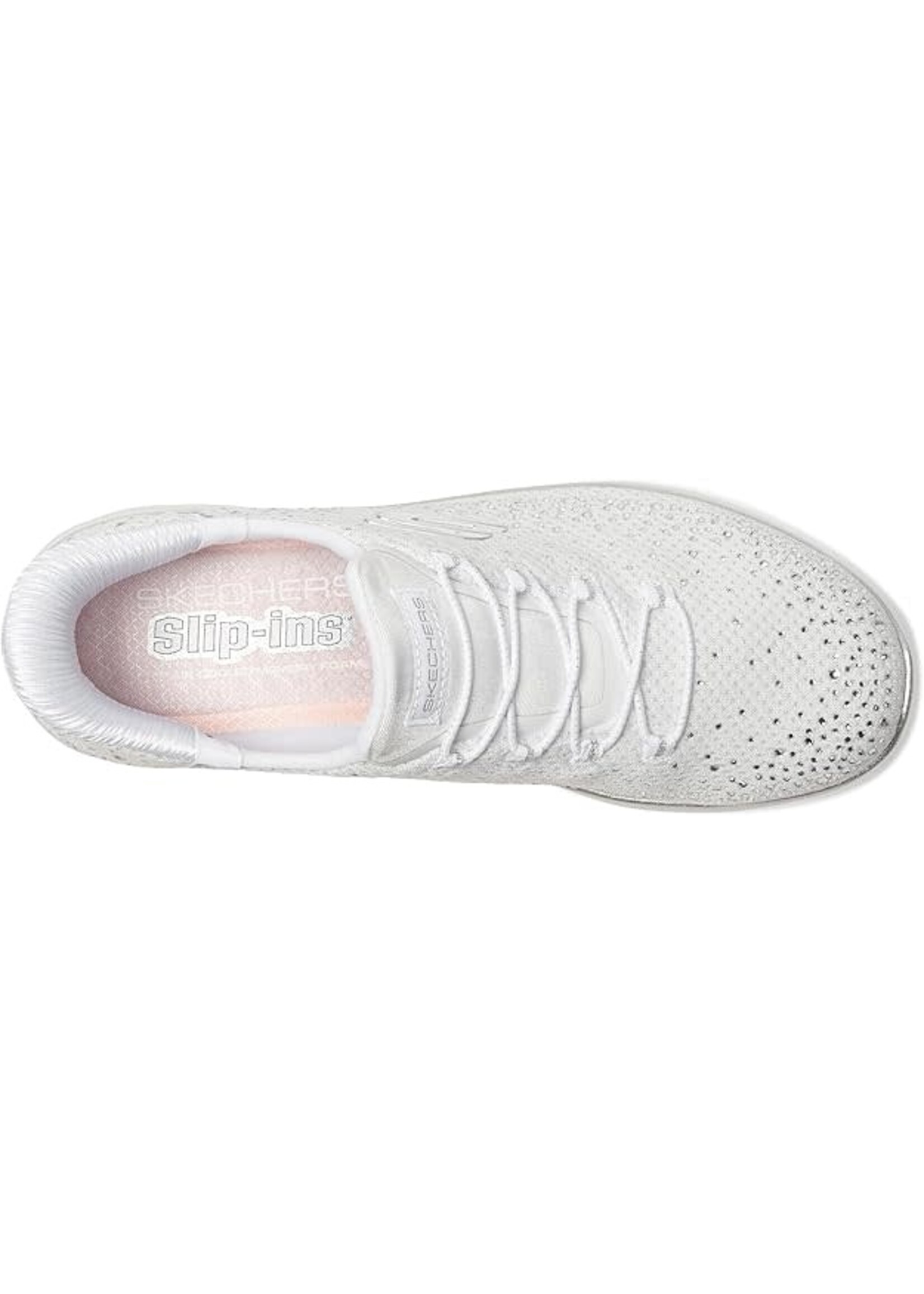 Skechers Women's Slip-ins: Summits - Brilliant Shine 150273/WSL White Silver