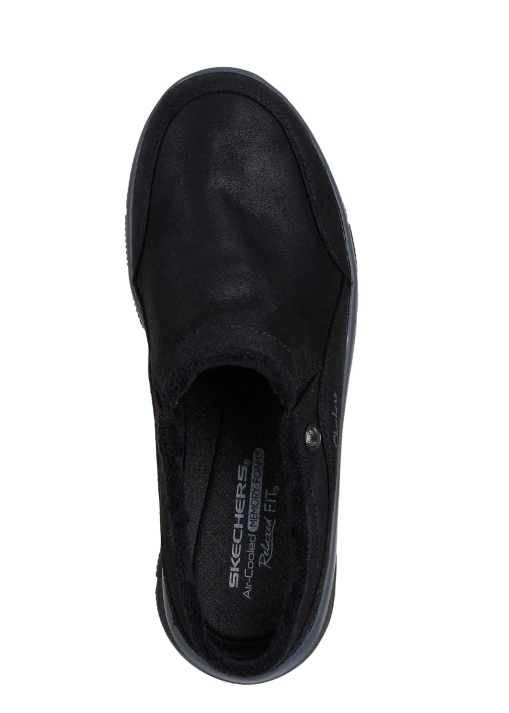 Skechers Women's Relaxed Fit: Easy Going - Latte 2 167870/BLK Black