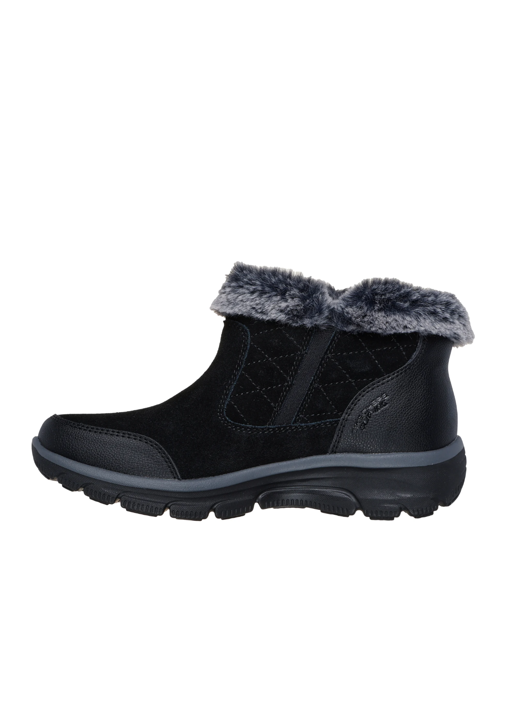 Skechers Women's Slip-ins Relaxed Fit: Easy Going - Small Towns 168030/BLK Black