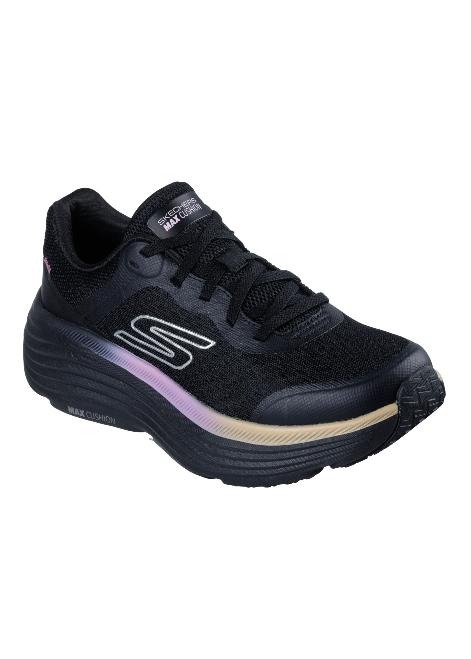 Skechers Women's Max Cushioning Endeavour 129470/BKPK Black/Pink