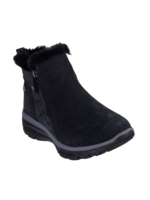Skechers Women's Waterproof Relaxed Fit: Easy Going - High Zip 2 168042/BBK Black