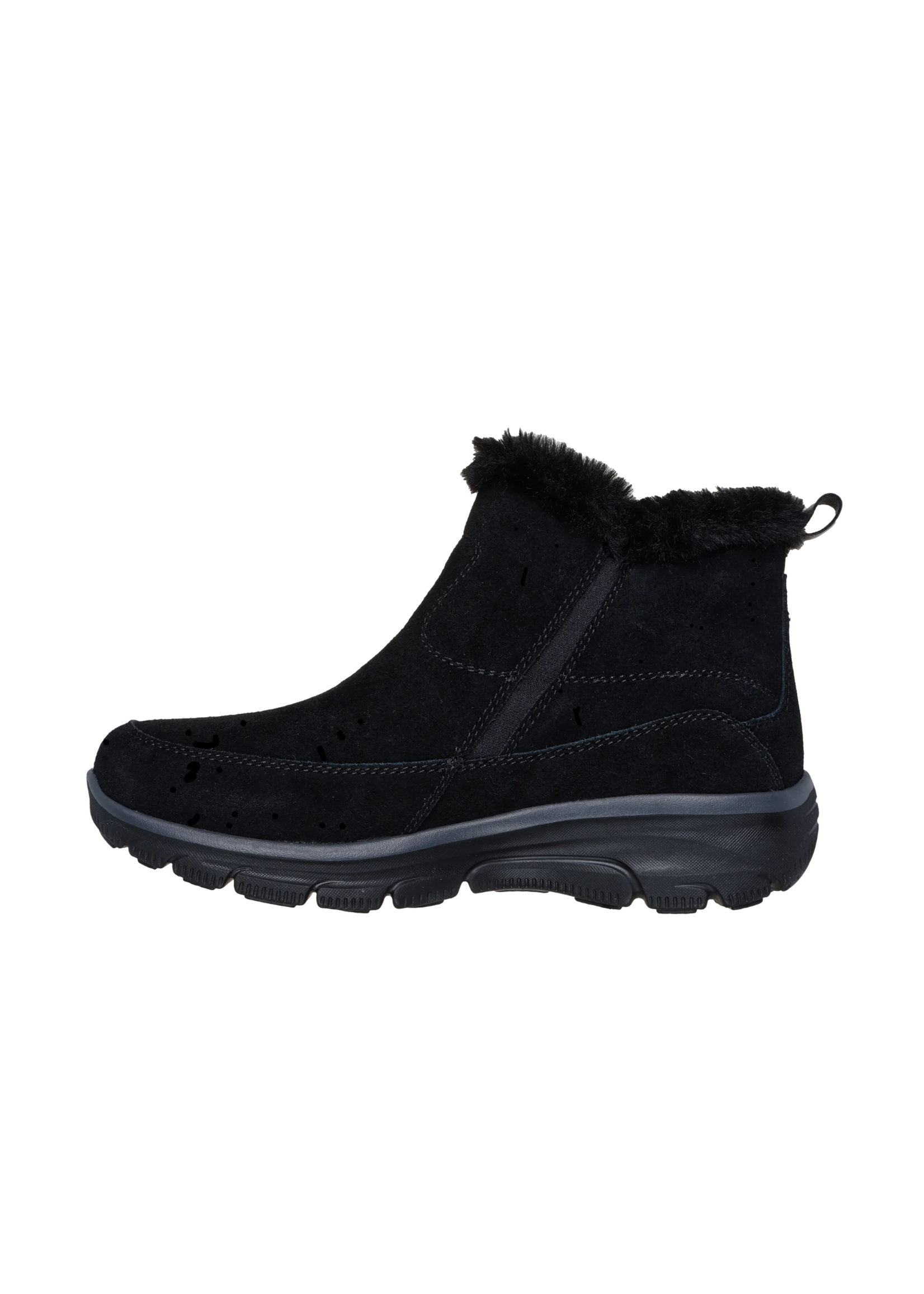 Skechers Womens Relaxed Fit: Easy Going - Cool Zip Memory Foam 167862/BLK Black
