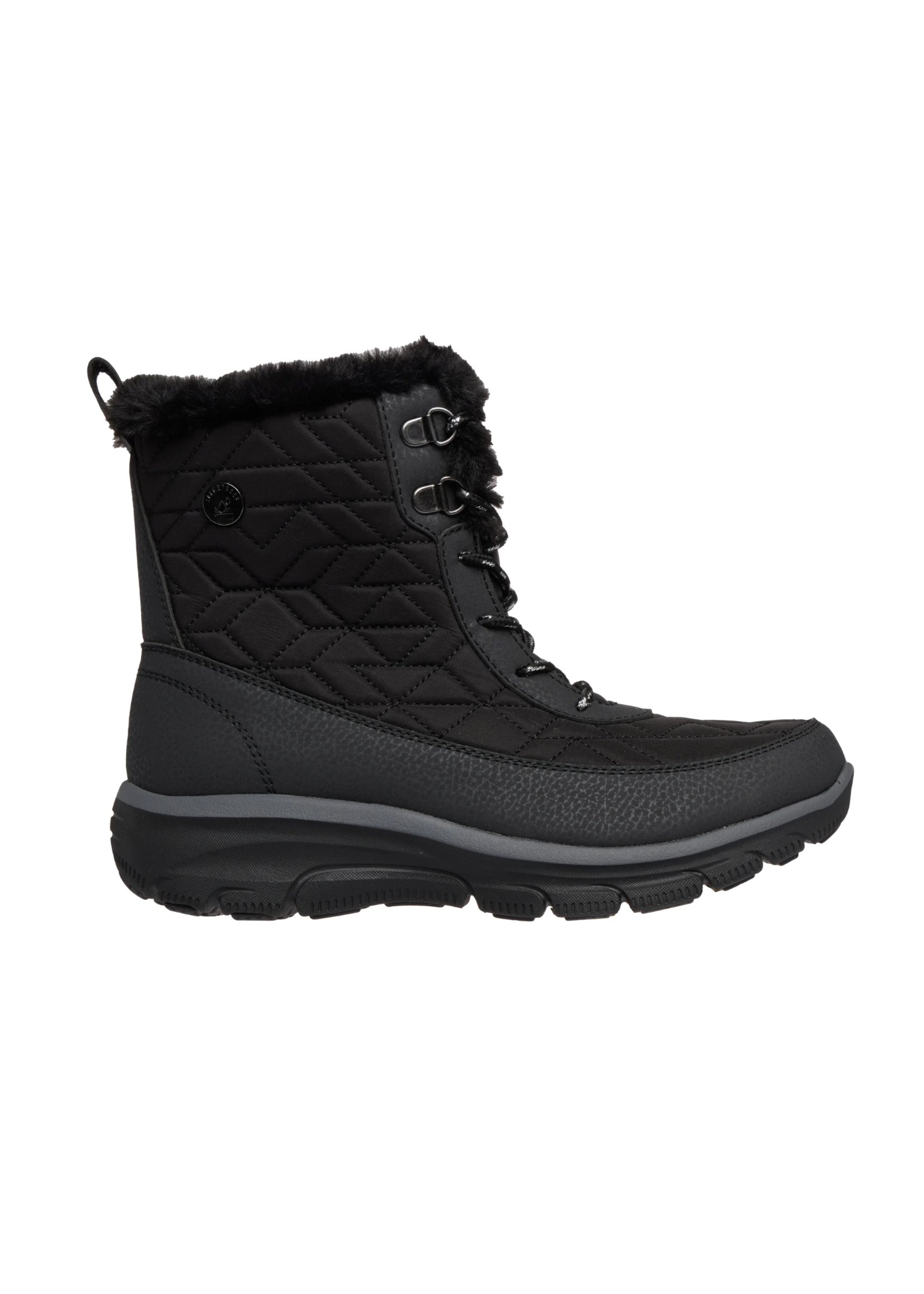 Skechers Womens Waterproof Relaxed Fit: Easy Going - Frostine 168043/BBK Black