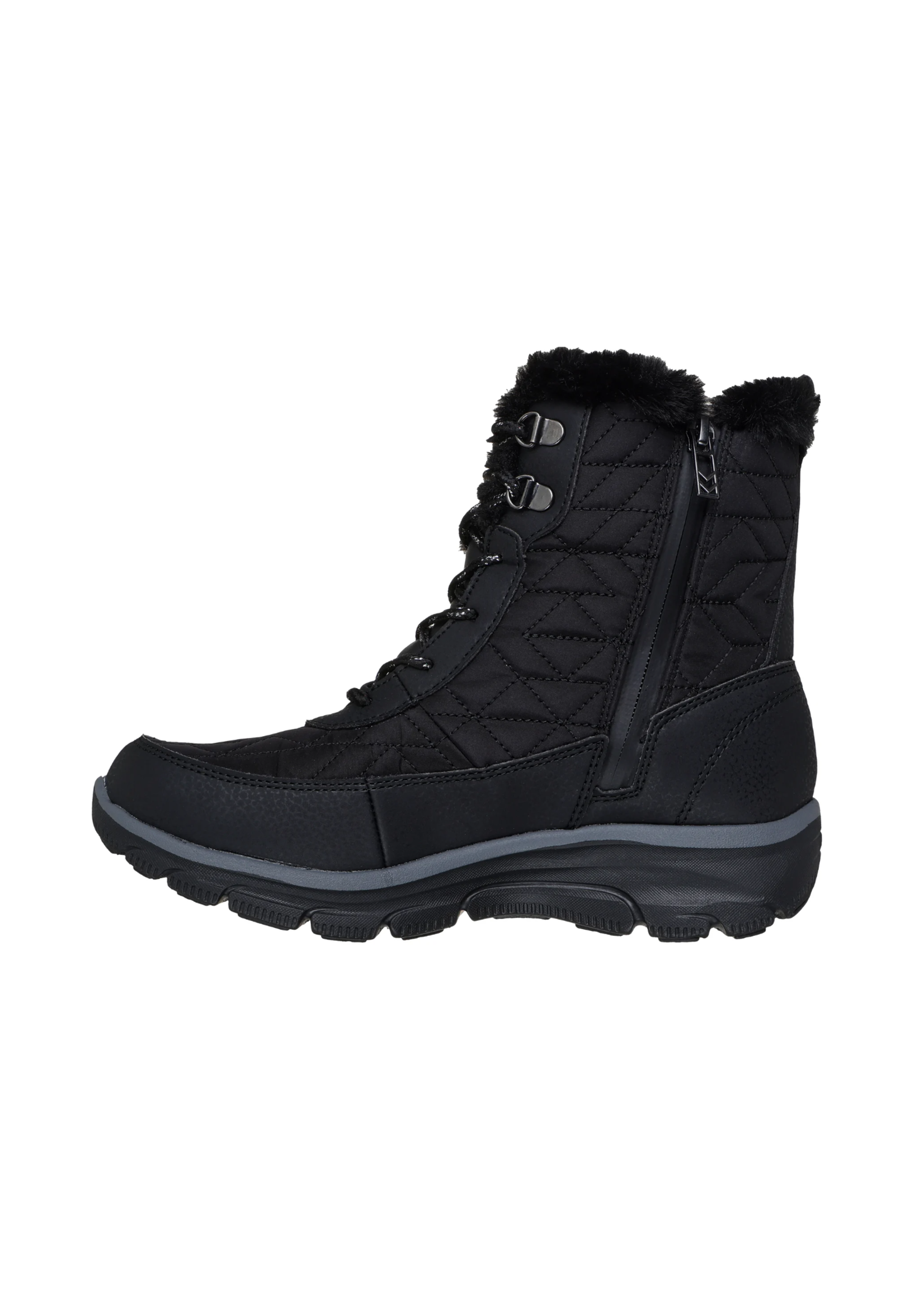 Skechers Womens Waterproof Relaxed Fit: Easy Going - Frostine 168043/BBK Black
