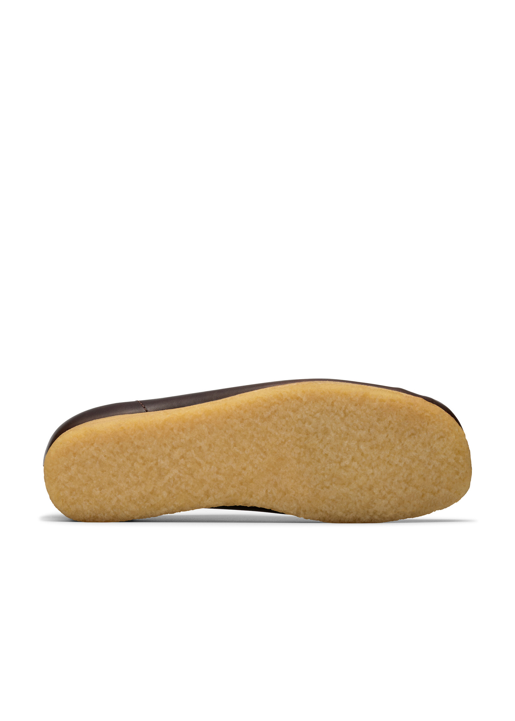 Clarks Mens Wallabee – Brown Hair-On Speckled & Leather,  Natural Crepe Sole (26183768)
