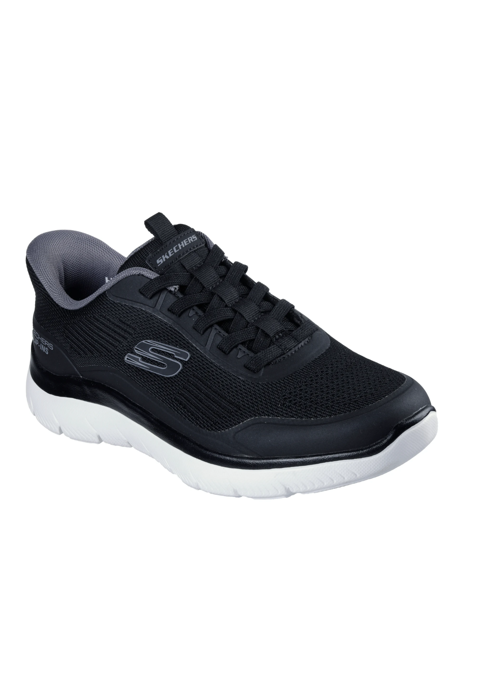 Skechers Men's Hands Free Slip-ins : Summits - Leyter 233047W/BKW Black/White