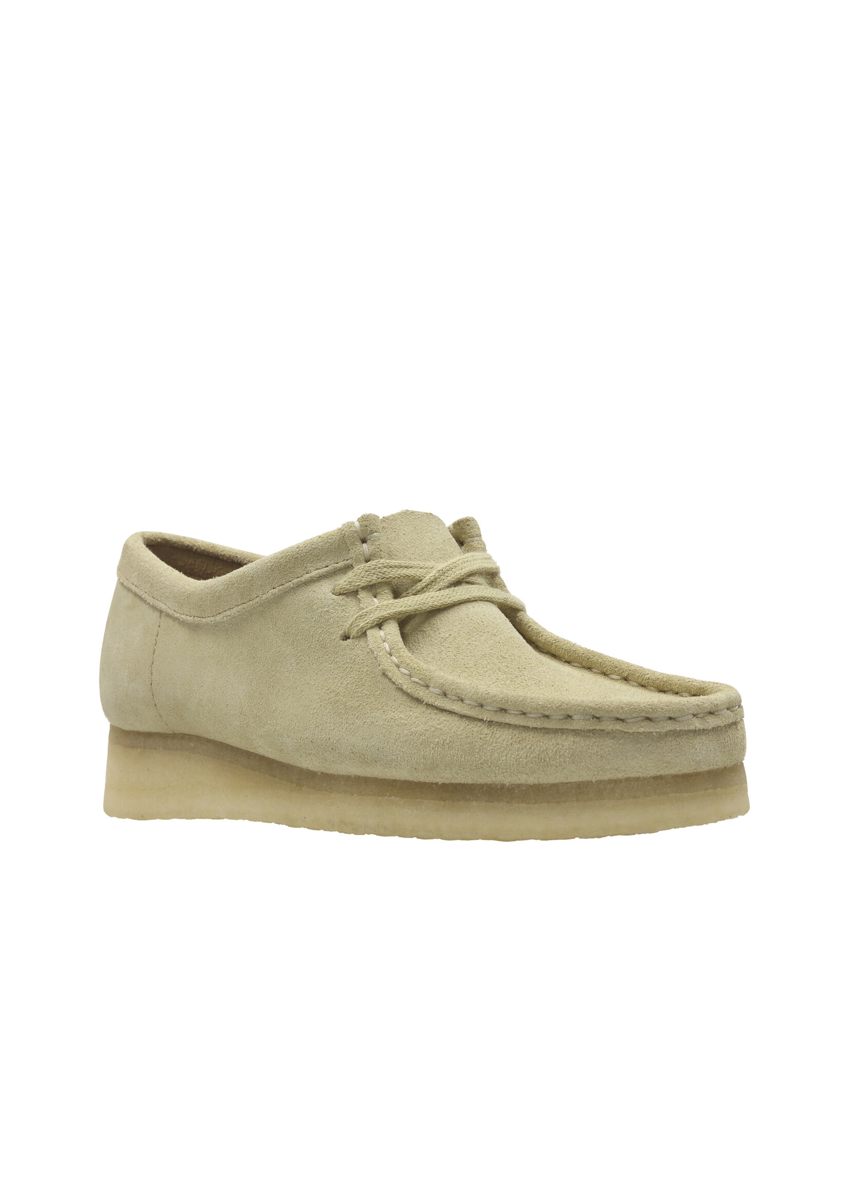 Clarks Womens Originals Icon Shoes  Wallabee. Maple Suede 26155545