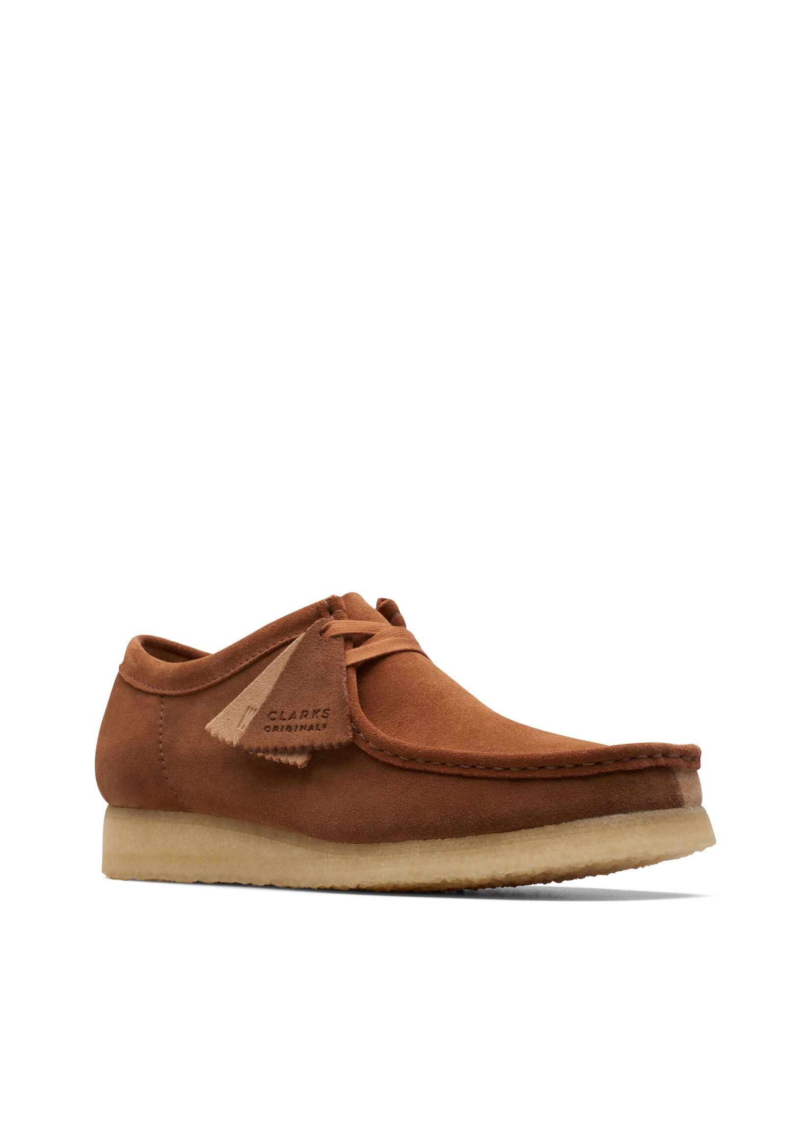 Clarks Mens Originals Icon Wallabee Cola Combi Brown | 26172397