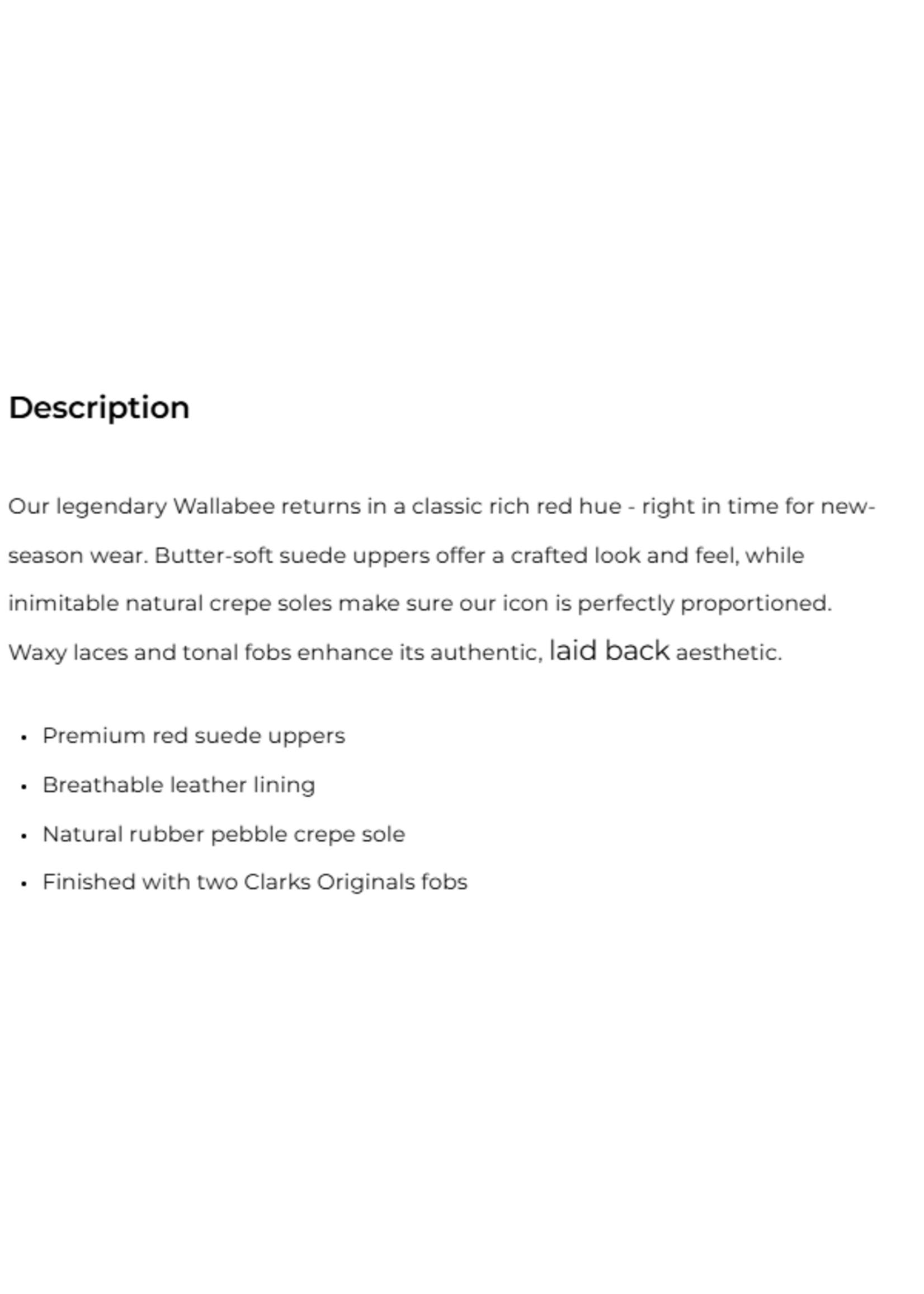 Clarks Men’s Wallabee Deep Red Suede Moc Toe Crepe Sole Shoes – Style 26186772