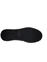 Skechers Men's Nampa Osil 200272W / BLK Slip Resistant Shoes, Black ( Wide Fit )