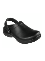 Skechers Men's Riverbound 200092 / BLK Slip Resistant Shoes, Black ( Arch Fit )