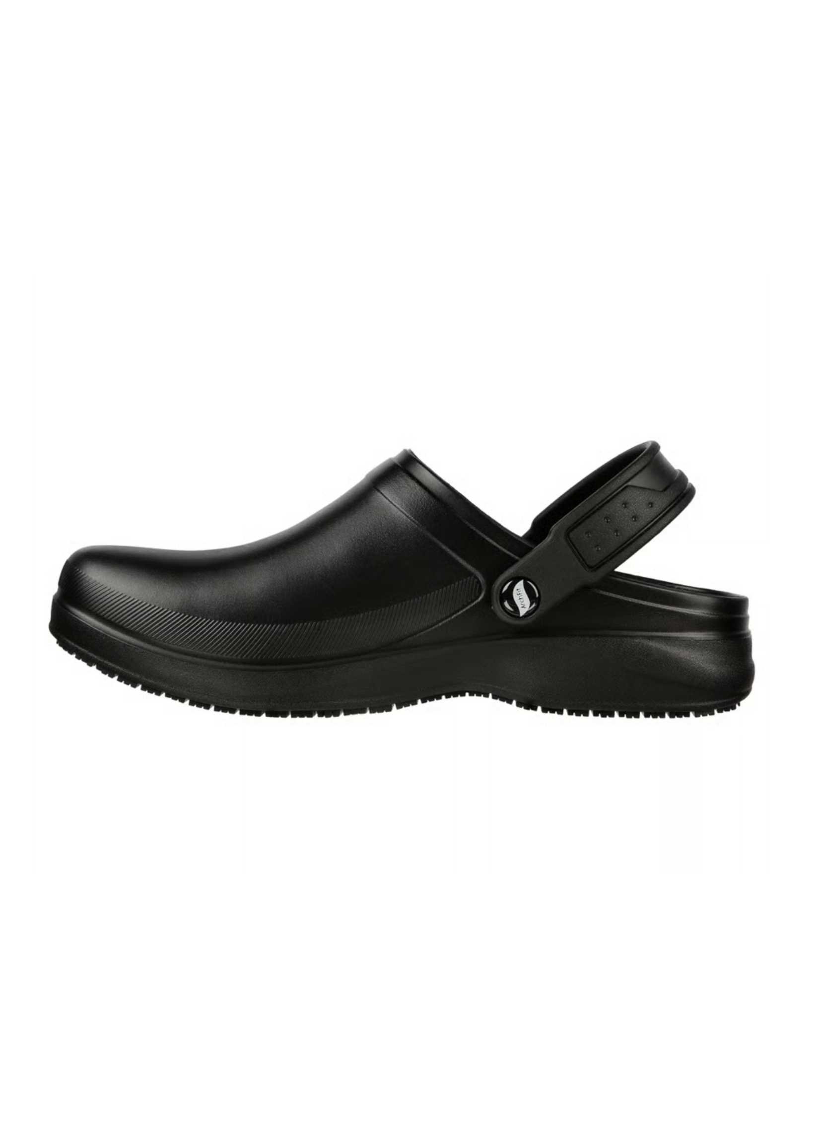 Skechers Men's Riverbound 200092 / BLK Slip Resistant Shoes, Black ( Arch Fit )