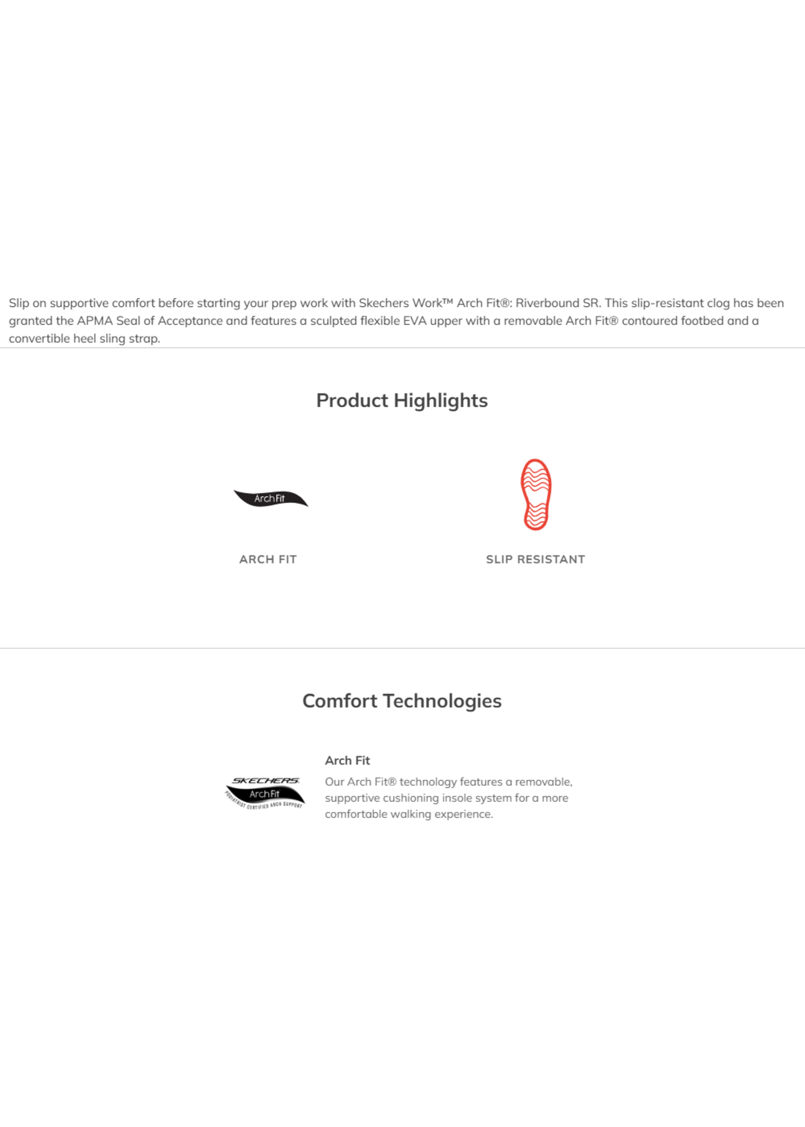 Skechers Men's Riverbound 200092 / BLK Slip Resistant Shoes, Black ( Arch Fit )