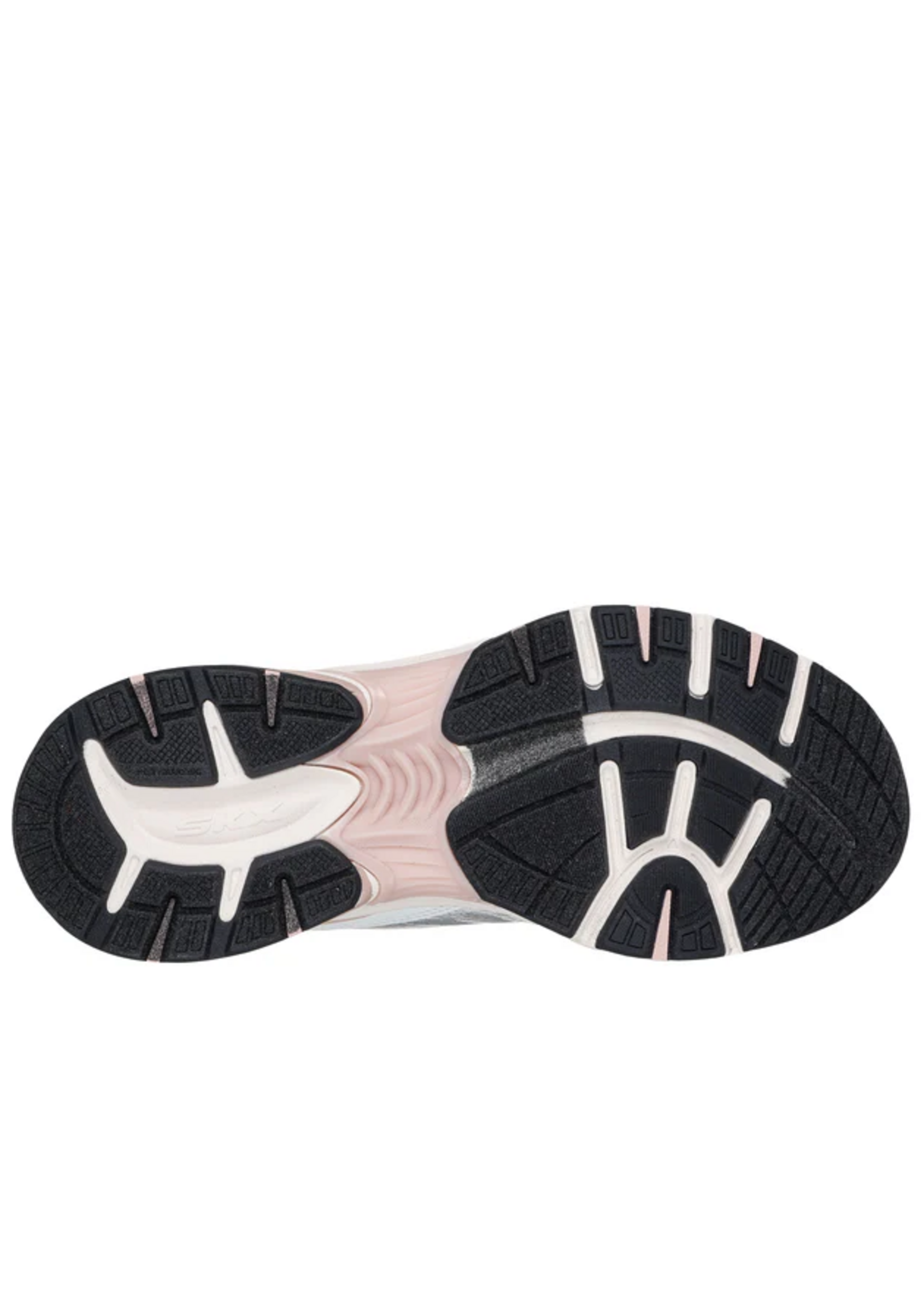 Skechers Women's Slip-Ins Stamina Sport 150710 / White Silver Pink Hands Free Memory Foam Athletic Sneakers