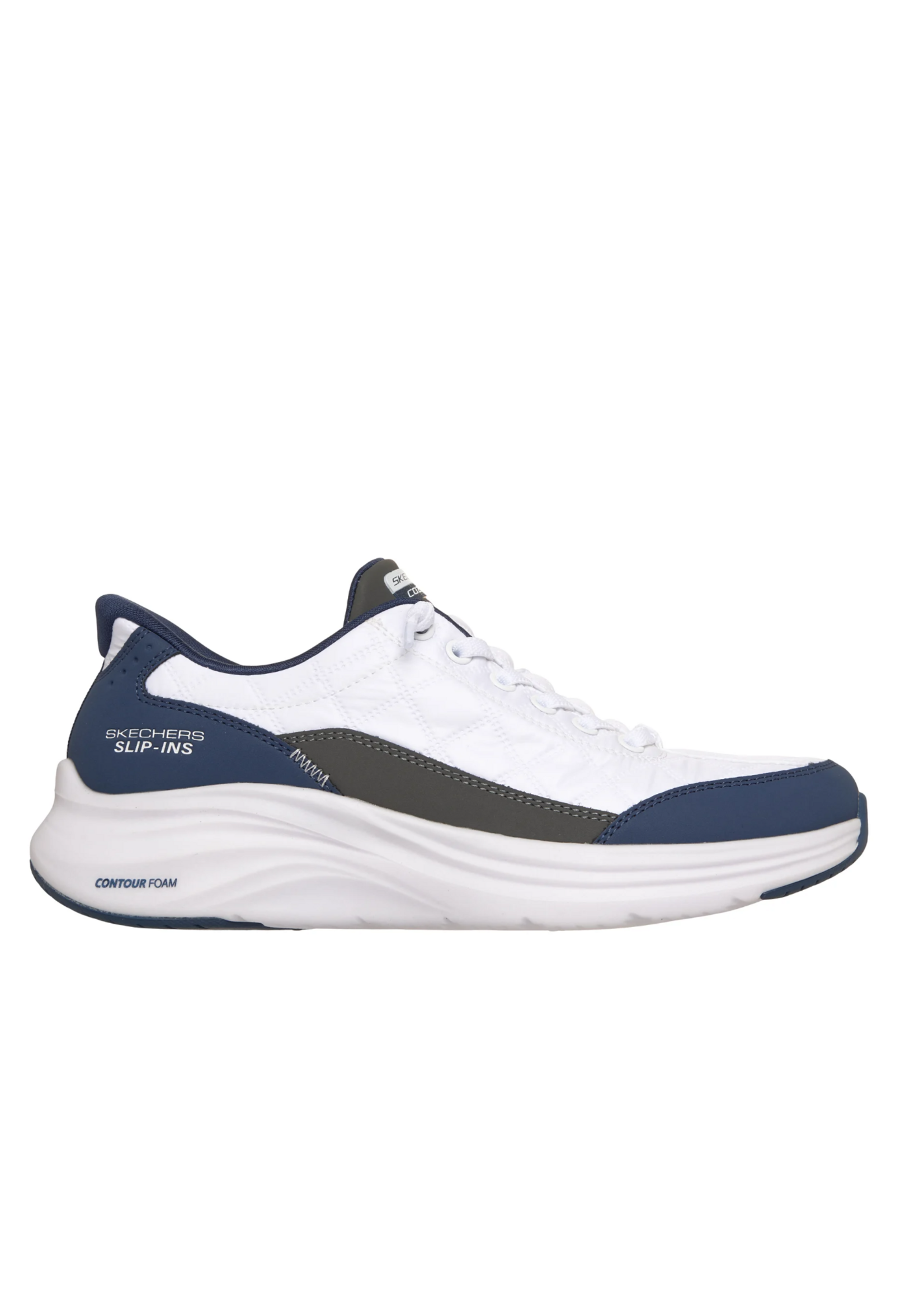 Skechers Women's Slip-Ins Hand Free Contour Foam 150404 / White Navy