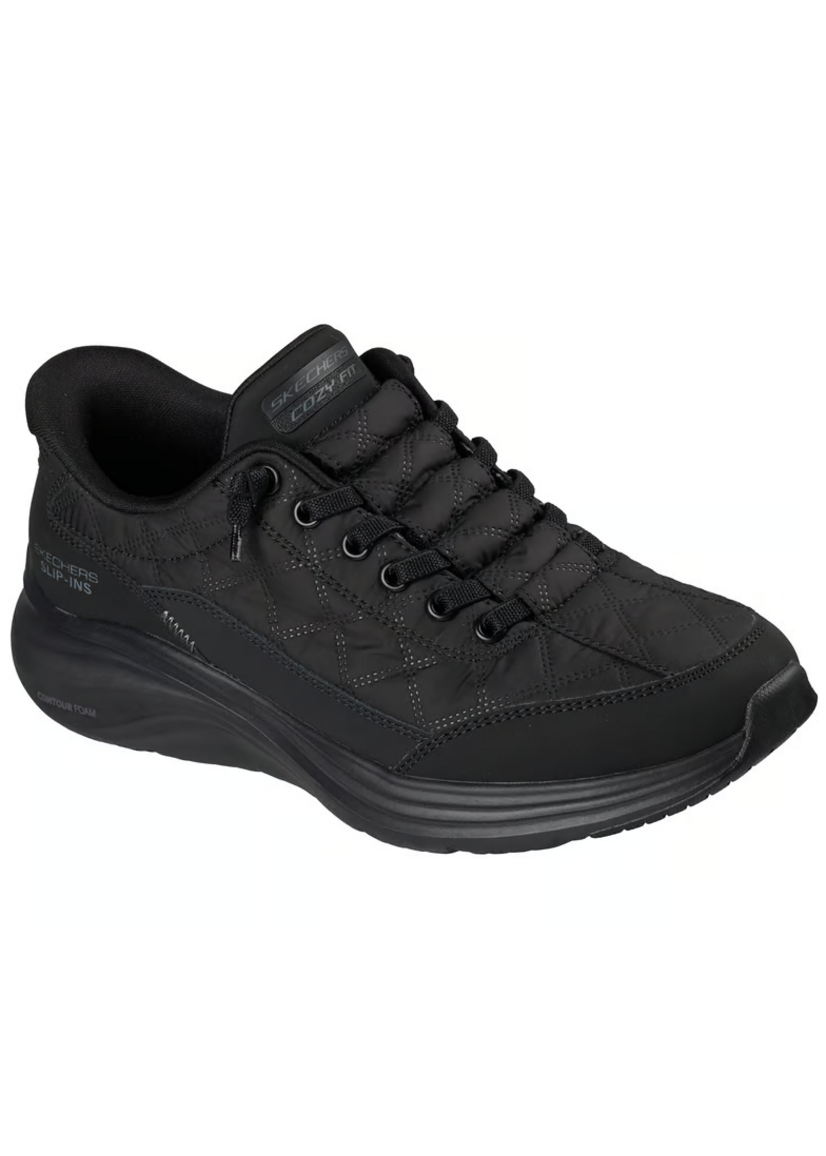 Skechers Women's Slip-Ins Hand Free Contour Foam 150404 / Black BBK