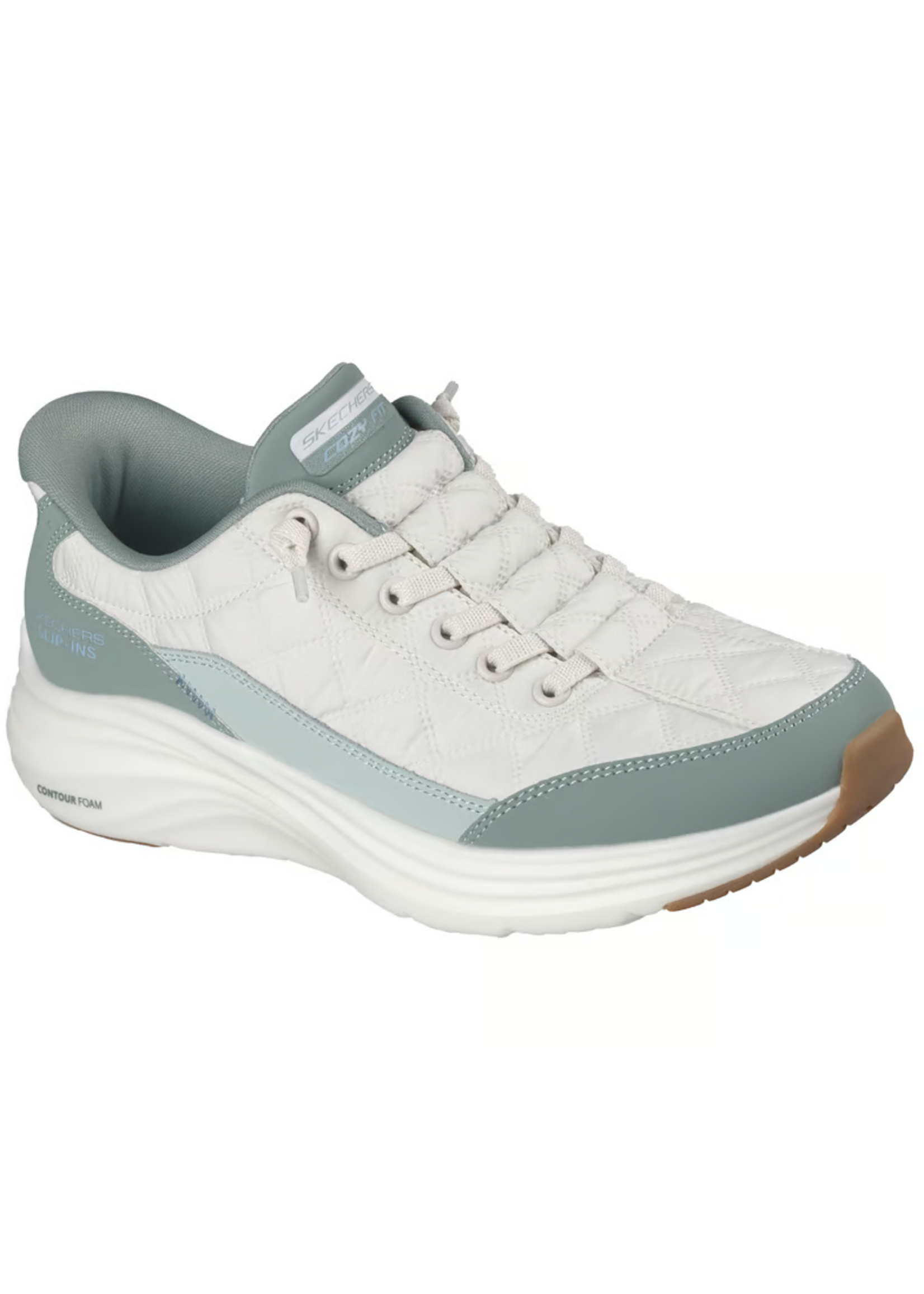 Skechers Women's Slip-Ins Hand Free Contour Foam 150404 / Sage Green