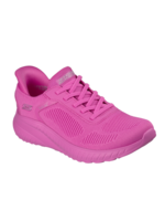 Skechers Women's Slip-ins Hands Free BOBS Sport Squad Chaos Current Muse 117497 Hot Pink