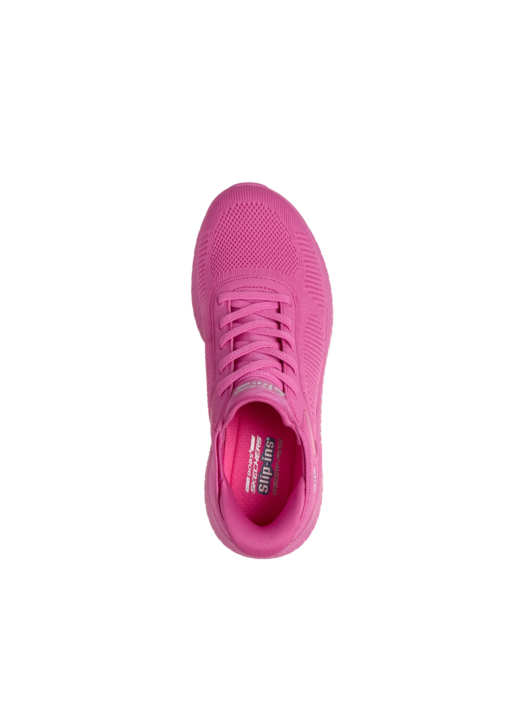 Skechers Women's Slip-ins Hands Free BOBS Sport Squad Chaos Current Muse 117497 Hot Pink