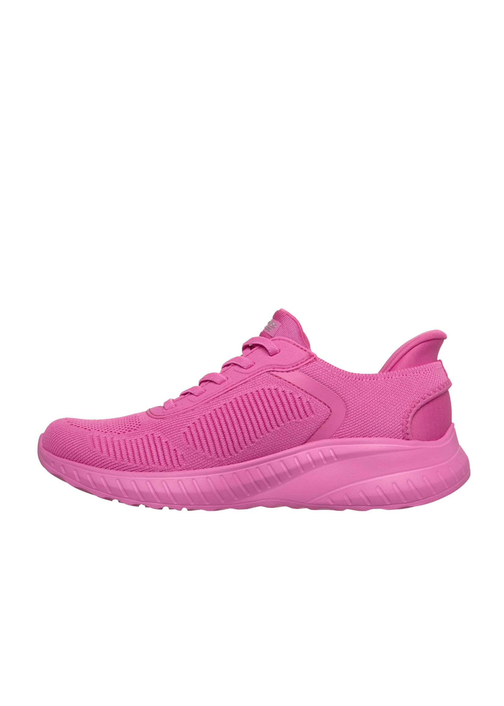Skechers Women's Slip-ins Hands Free BOBS Sport Squad Chaos Current Muse 117497 Hot Pink