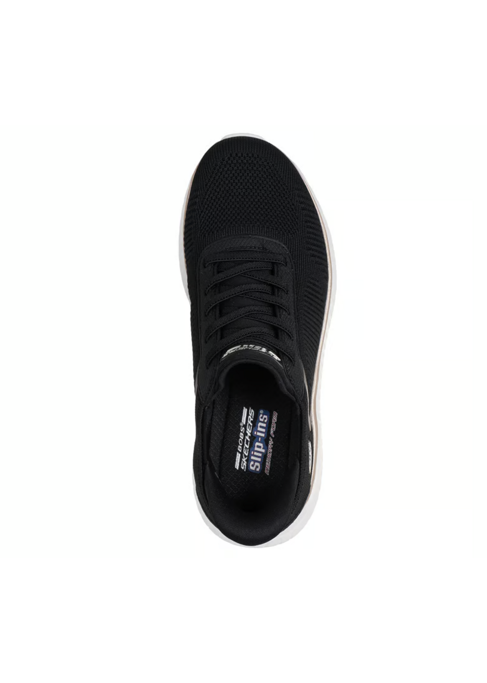 Skechers Women's Slip-ins Hands Free BOBS Sport Squad Chaos Current Muse 117497 Black / Gold