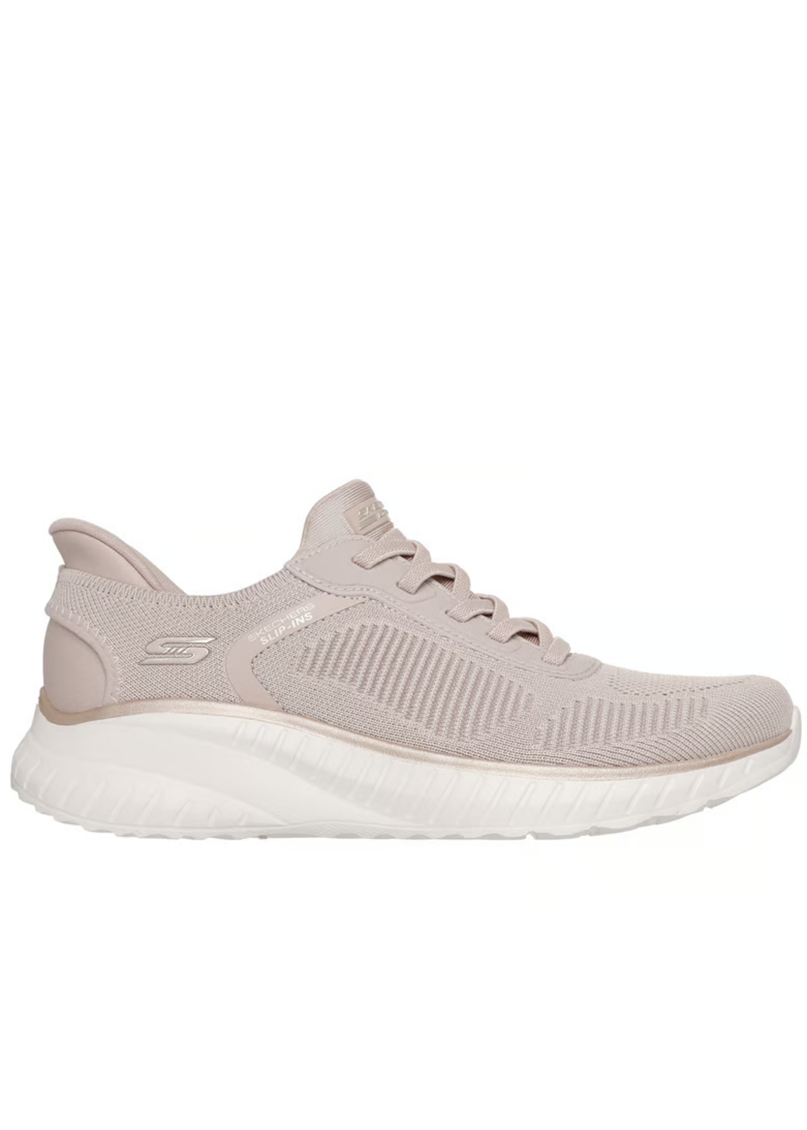 Skechers Women's Slip-ins: BOBS Sport Squad Chaos Current Muse 117497  Natural Gold