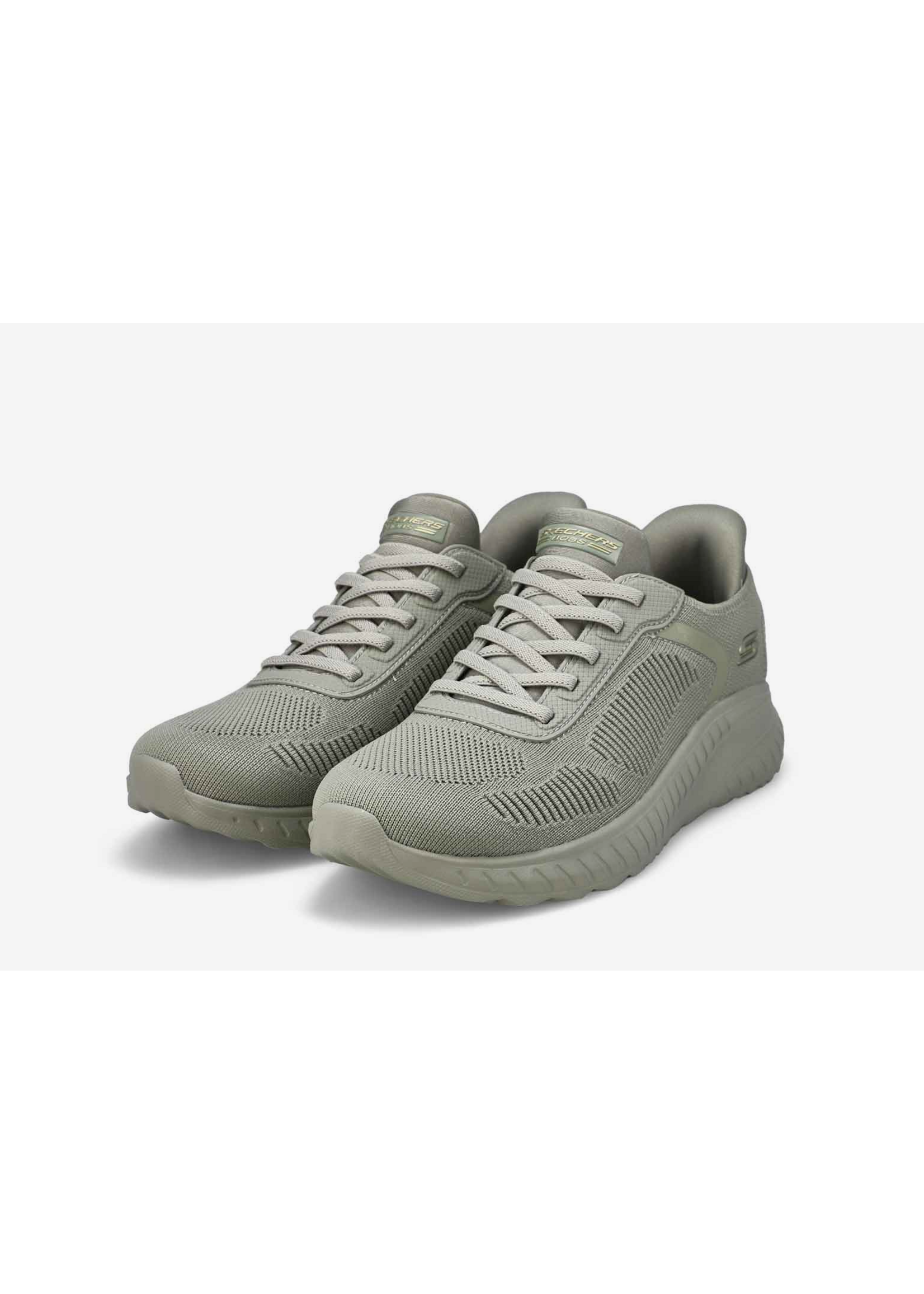 Skechers Women's Slip-ins: BOBS Sport Squad Chaos Current Muse 117497  Olive Green