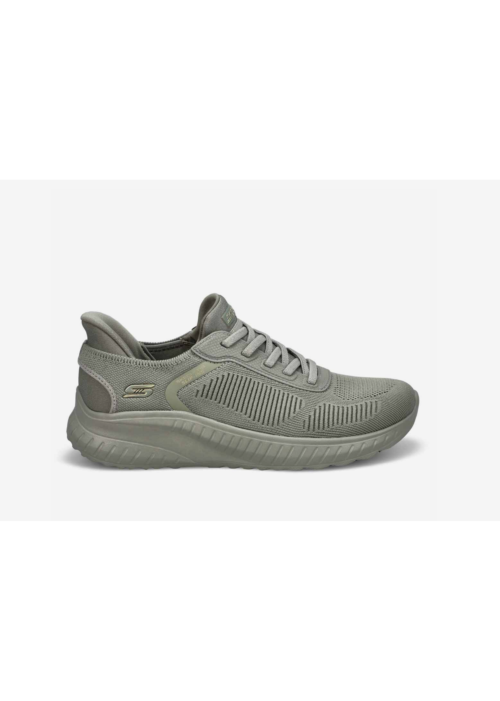 Skechers Women's Slip-ins: BOBS Sport Squad Chaos Current Muse 117497  Olive Green