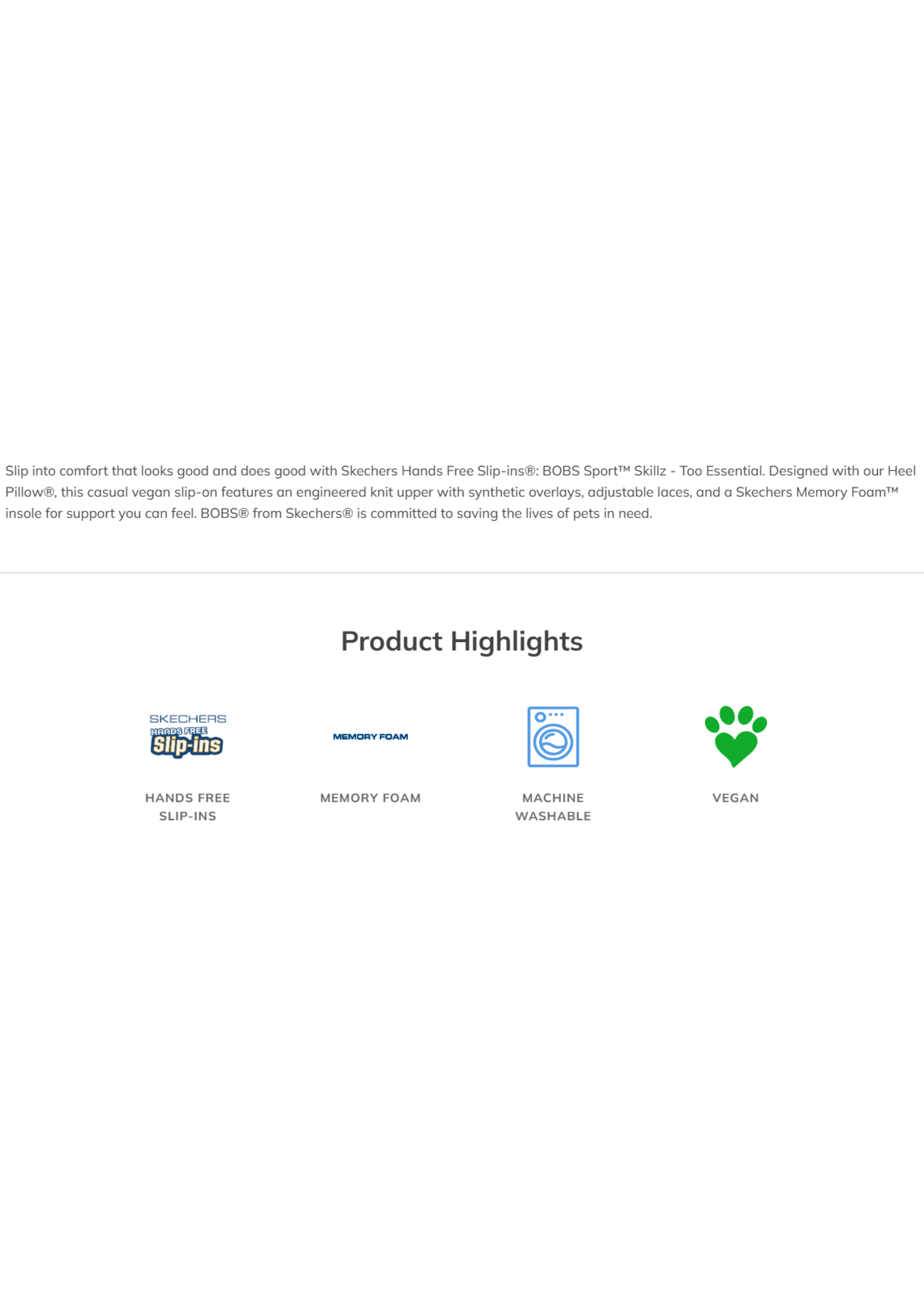 Skechers Women's Slip-ins Hands Free Bobs Skillz-Too Essential 117756 / Qual Light Purple