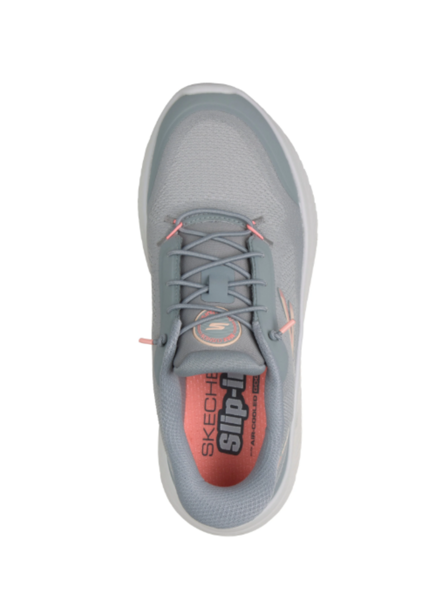 Skechers Women's Slip-ins Hands Free Go Walk Max Cushioning Hyper Burst Nikita 125881 / Gray Pink