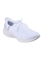 Skechers Women's Slip-ins Hands Free Ultra Flex 4.0 Gemstone Glow 150810 / White