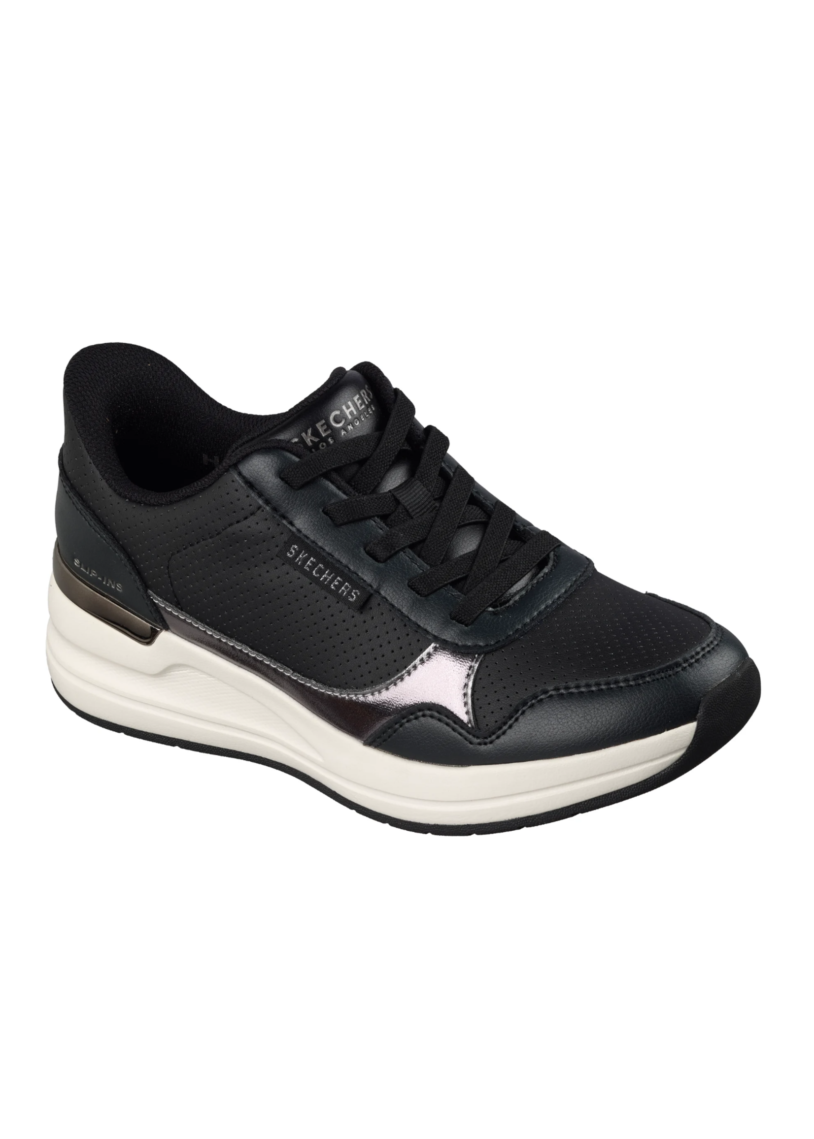 Skechers Women's Slip-ins Hands Free Billion 2-Top Tier 177343 Black