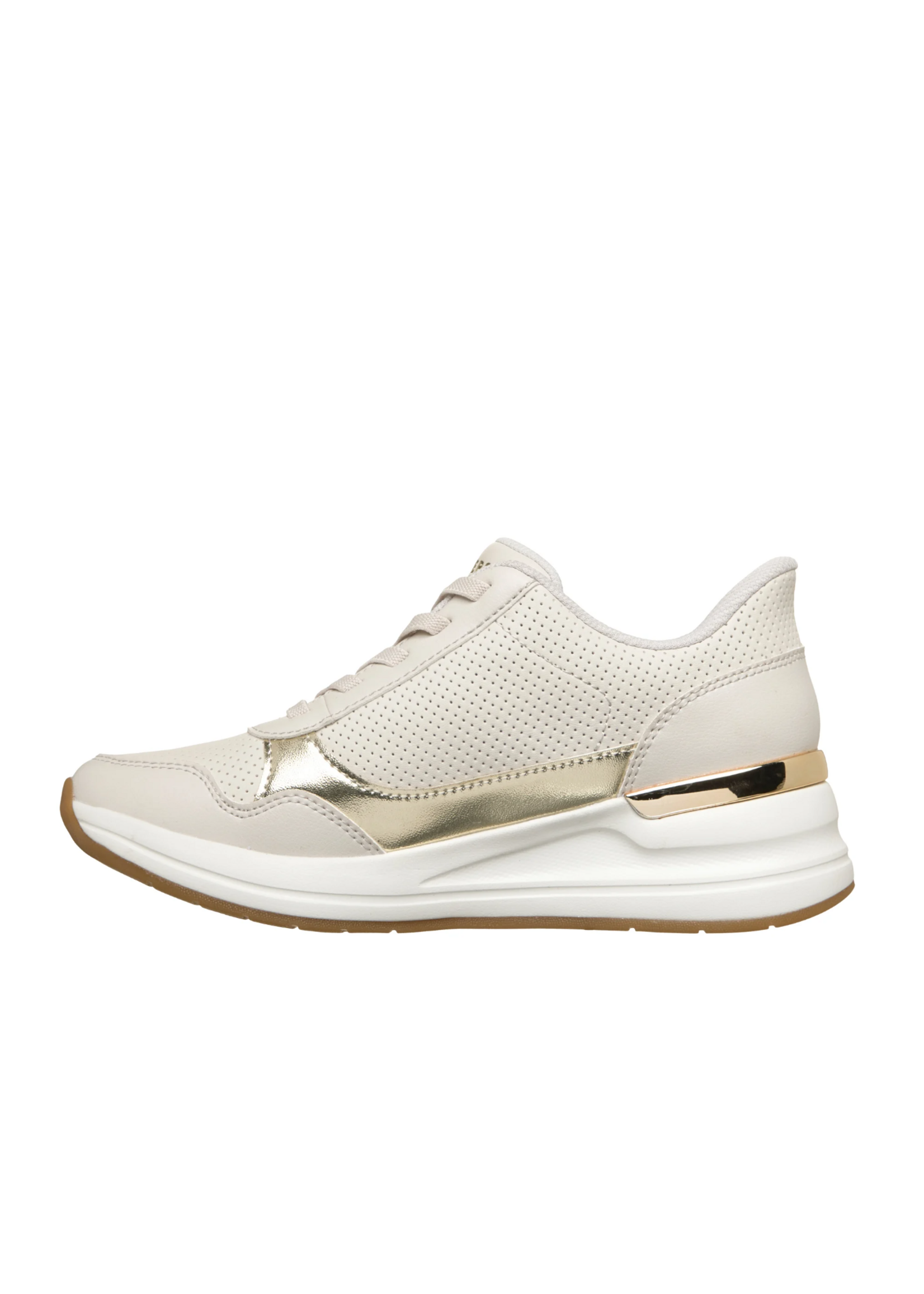 Skechers Women's Slip-ins Hands Free Billion 2-Top Tier 177343 Natural Beige