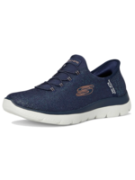 Skechers Women's Slip-ins Hands Free Summits Lunar Glow 150280 Navy Blue