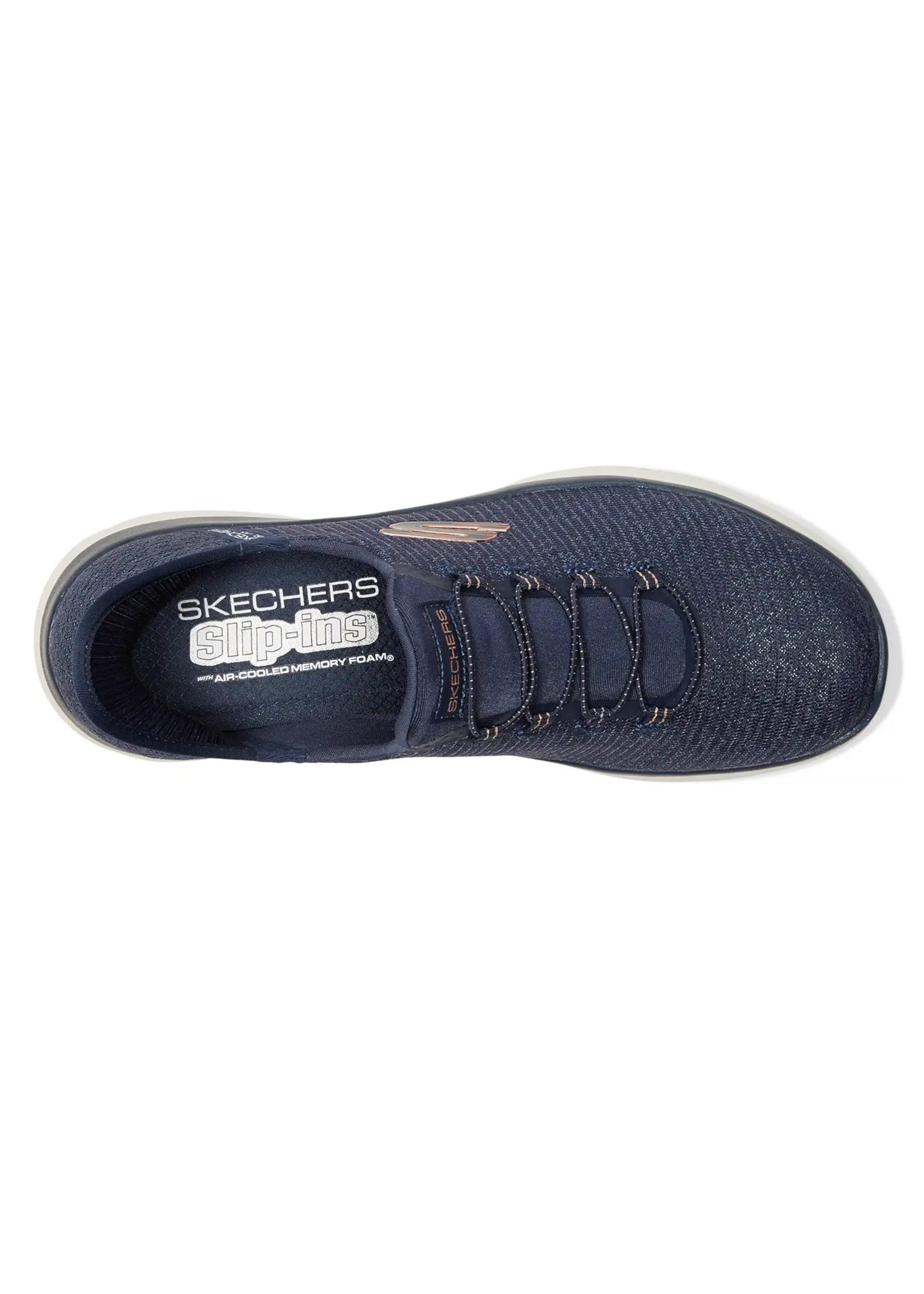 Skechers Women's Slip-ins Hands Free Summits Lunar Glow 150280 Navy Blue