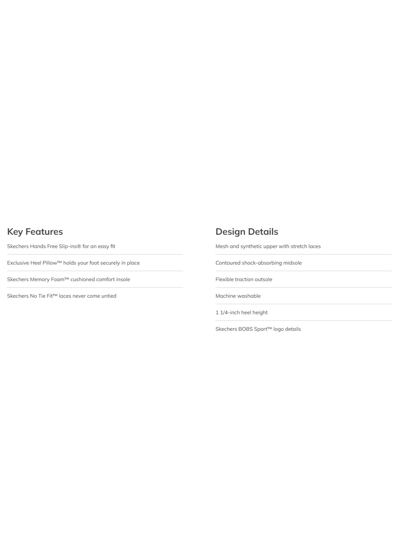 Skechers Women's Slip-ins Hands Free Bobs Squad Staple Look 117624 Black