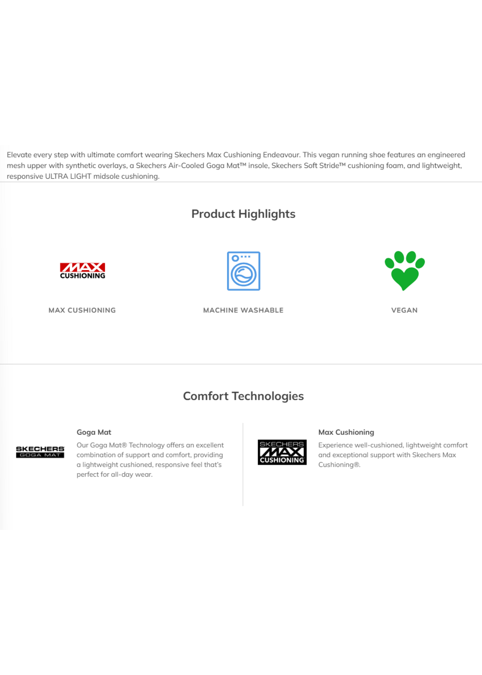 Skechers Womens  Soft Stride Max Cushioning Endeavour 129470 Blue Orange