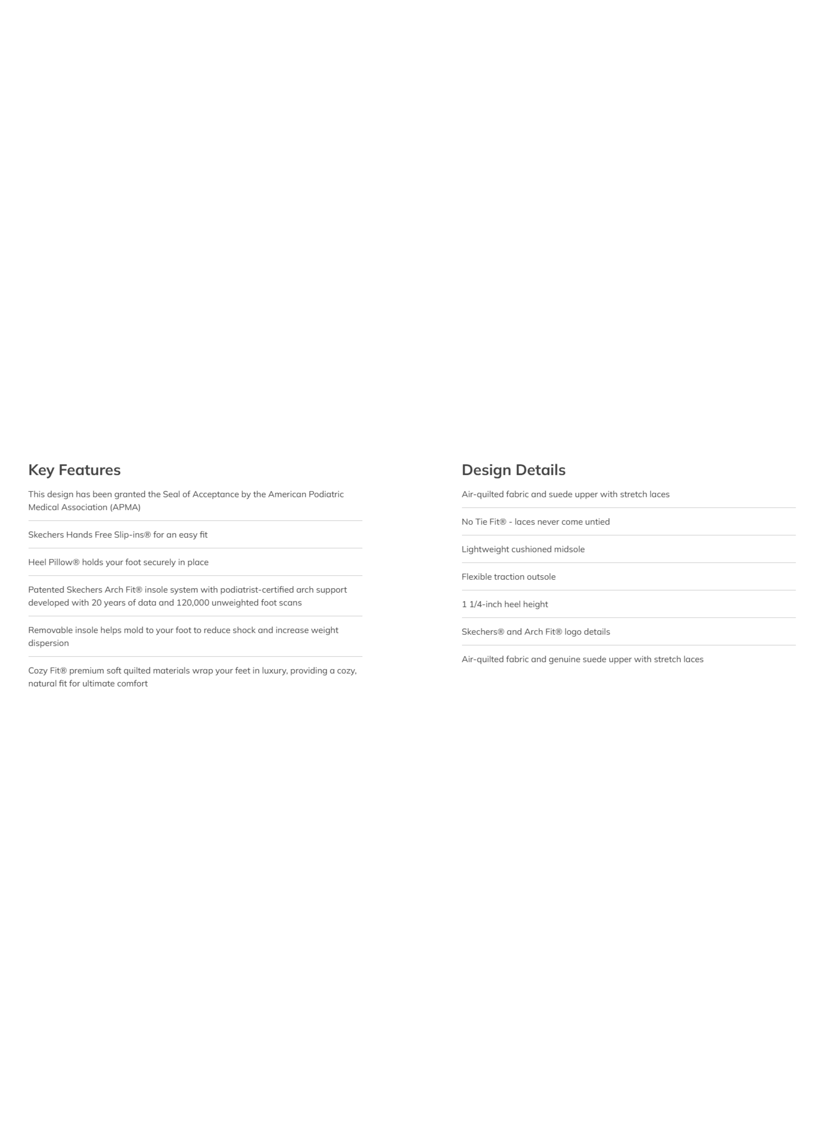 Skechers Women's Hands Free Slip-ins: Arch Fit Arcade -  Cozy Fit Cuddle Steps 177209 Off White