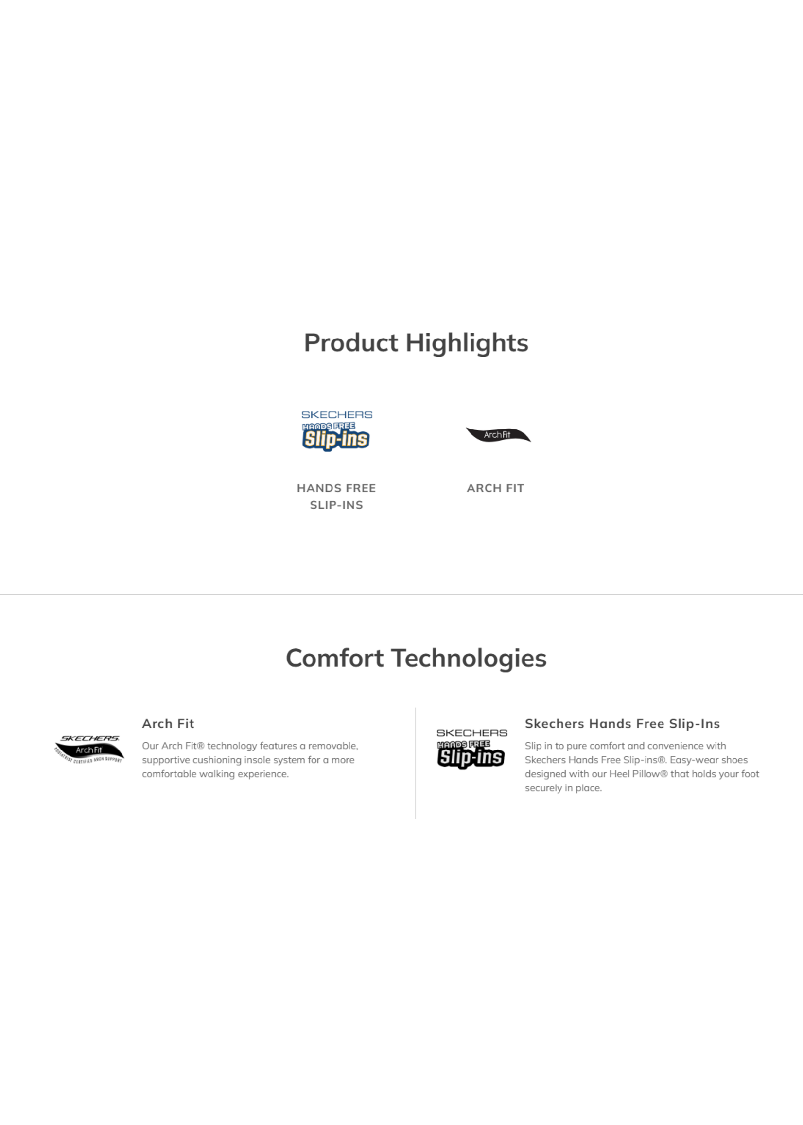 Skechers Women's Hands Free Slip-ins: Arch Fit Arcade -  Cozy Fit Cuddle Steps 177209 Off White