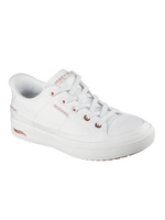 Skechers Womens Slip-ins Hands Free Arch Fit Arcade See Ya There 177197 White