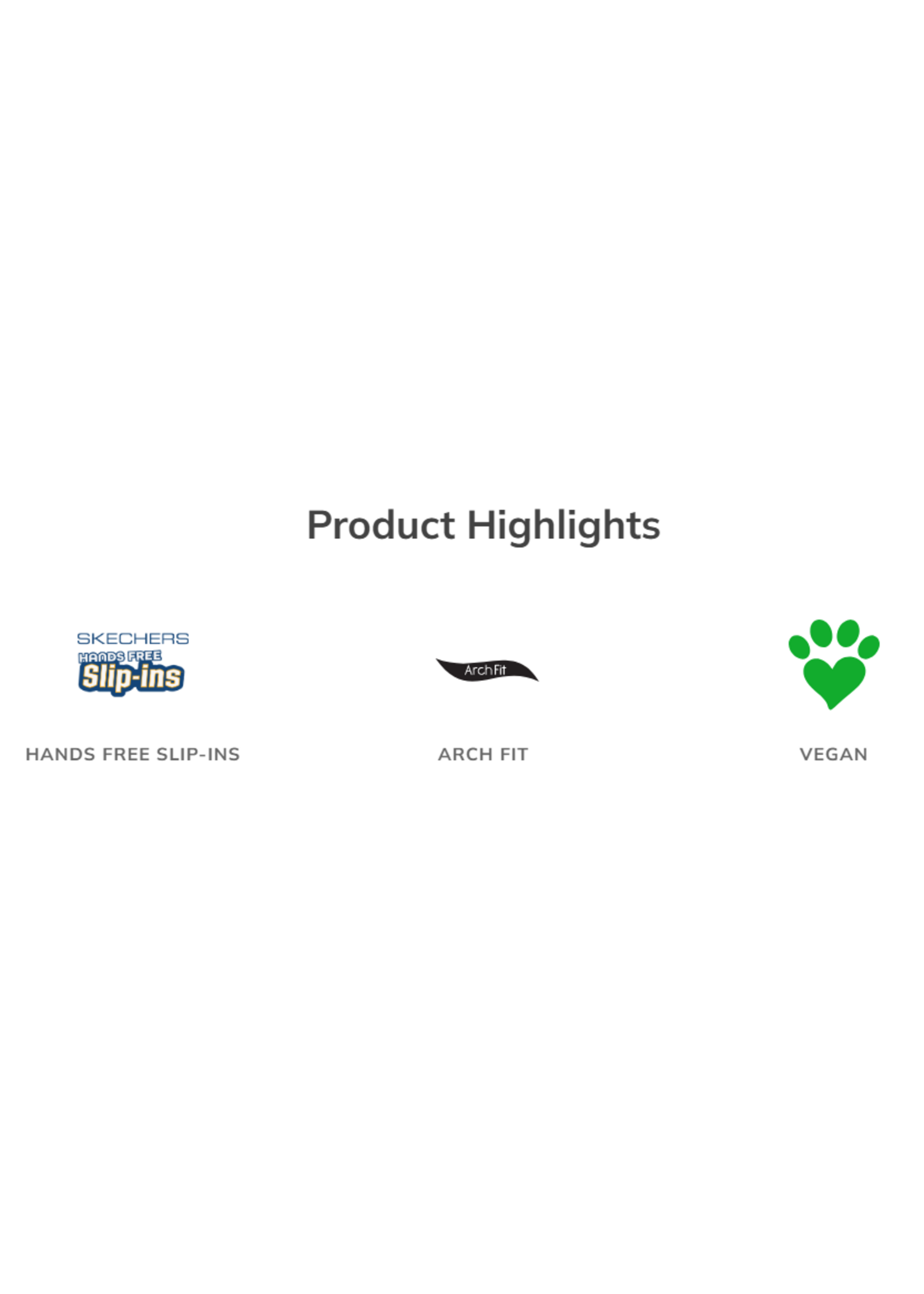 Skechers Womens Slip-ins Hands Free Arch Fit Arcade See Ya There 177197 White