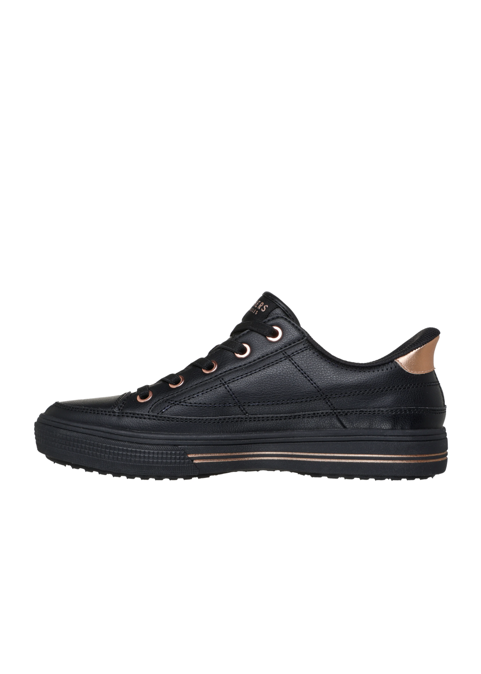 Skechers Womens Slip-ins Hands Free Arch Fit Arcade Catch Ya There 177218 Black