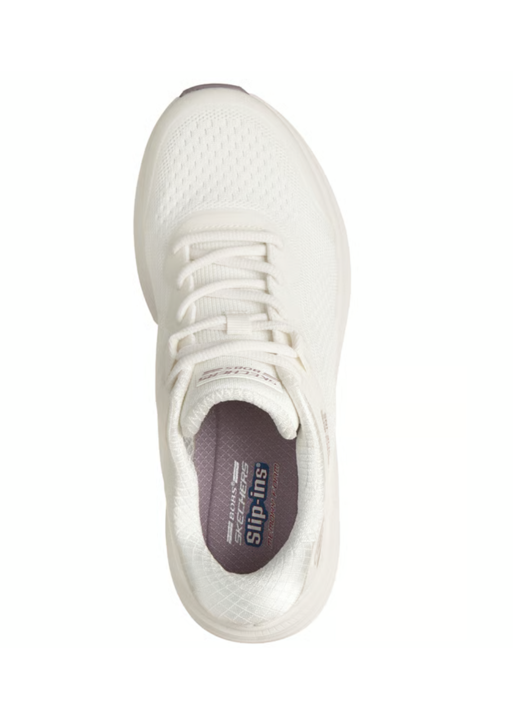 Skechers Women's Slip-ins Hands Free Bobs Skillz-Too Essential 117756 / White