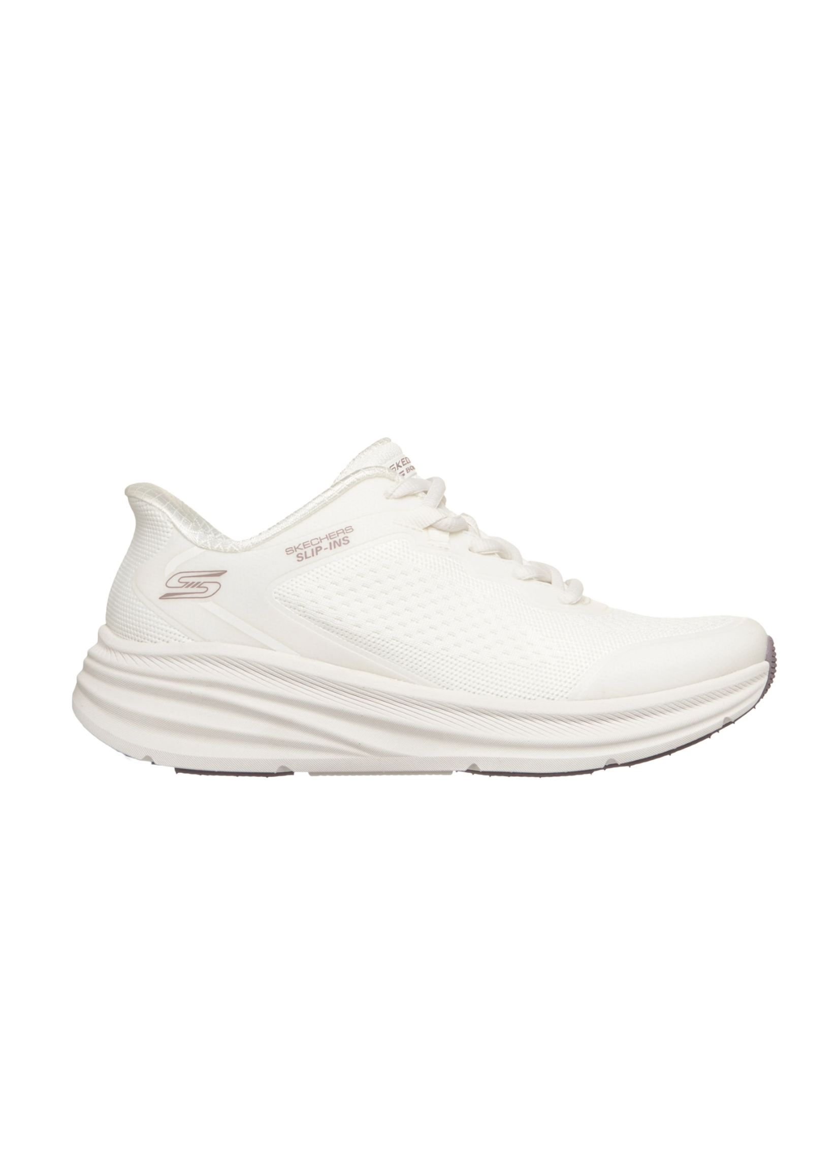 Skechers Women's Slip-ins Hands Free Bobs Skillz-Too Essential 117756 / White