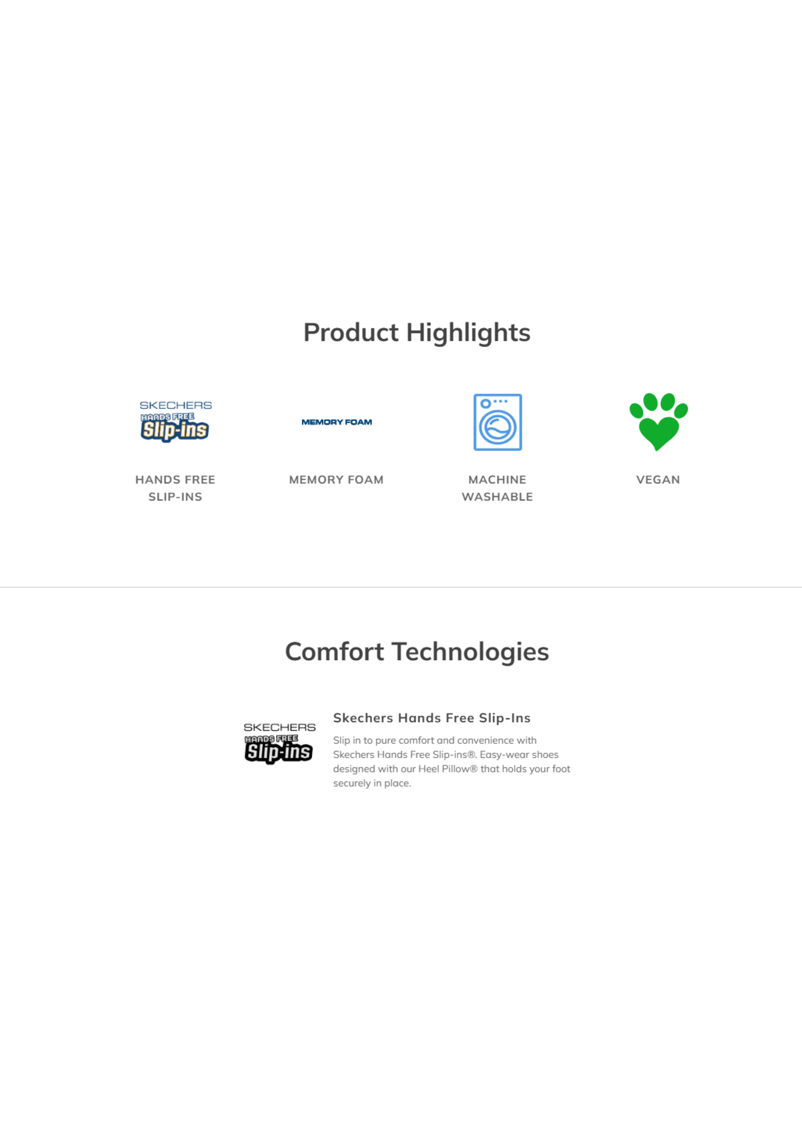 Skechers Women's Slip-ins Hands Free Bobs Skillz-Too Essential 117756 / White