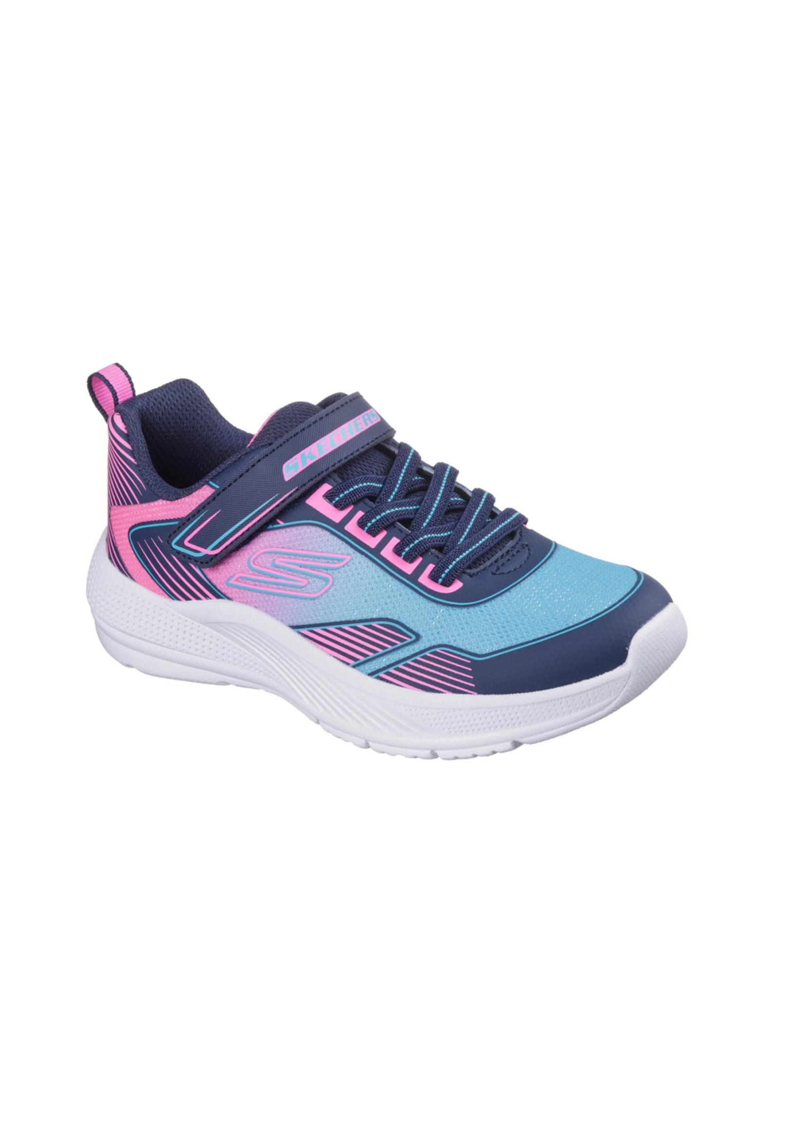 Skechers Girls' Microspec Advance - Oasis Point 303657L/NVMT