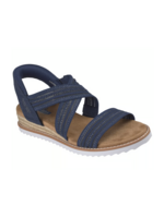 Skechers Womens Slip ins Hands Free Desert Kiss Lavish Leap 114408 Navy Blue