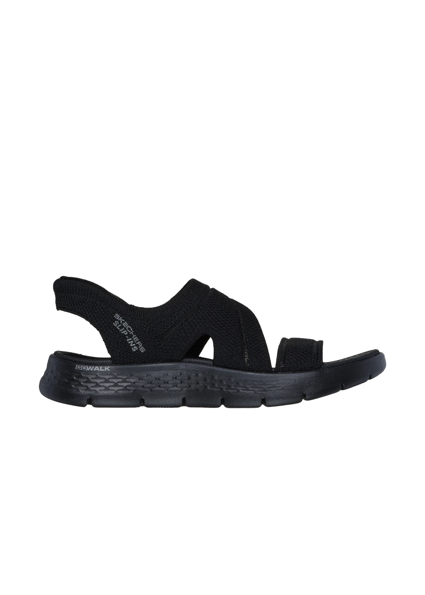 Skechers Womens Slip-ins Hands Free Go Walk Flex Sandal Enticing 141482/BBK Black
