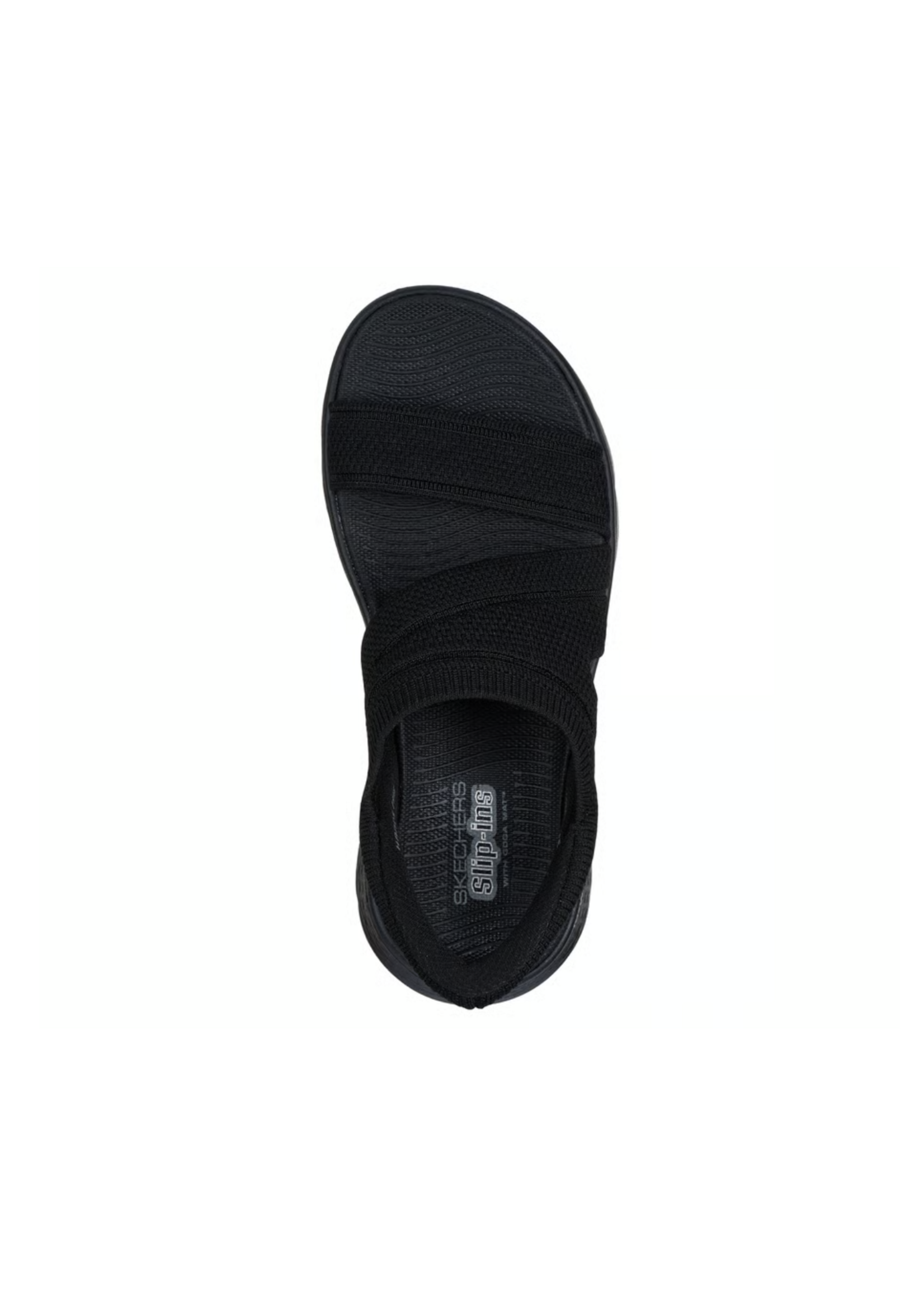 Skechers Womens Slip-ins Hands Free Go Walk Flex Sandal Enticing 141482/BBK Black