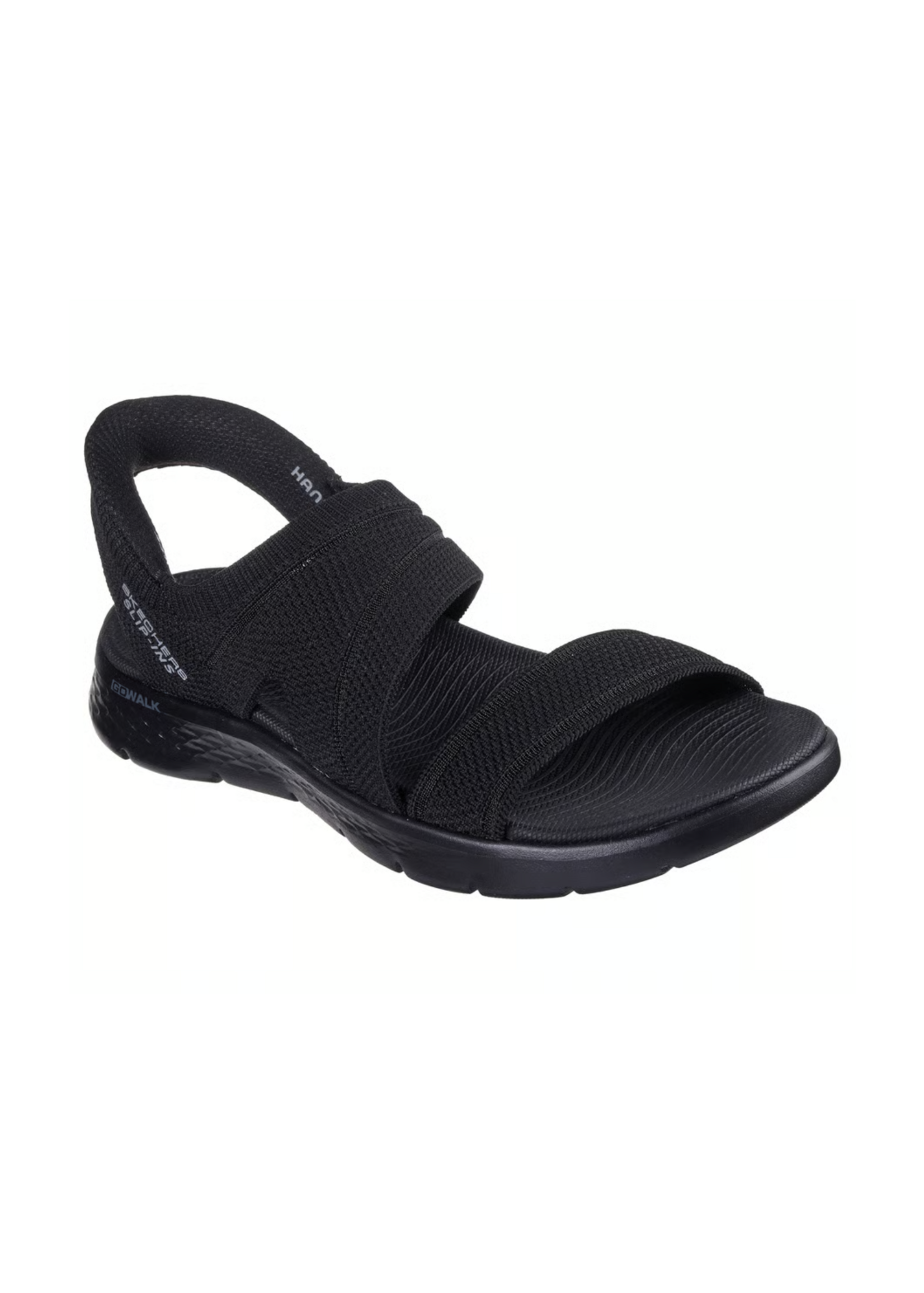 Skechers Womens Slip-ins Hands Free Go Walk Flex Sandal Enticing 141482/BBK Black